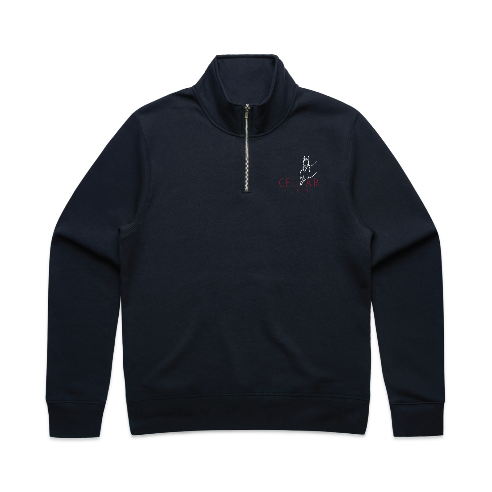Cellar Farm Women's Ascolour Half Zip Crew