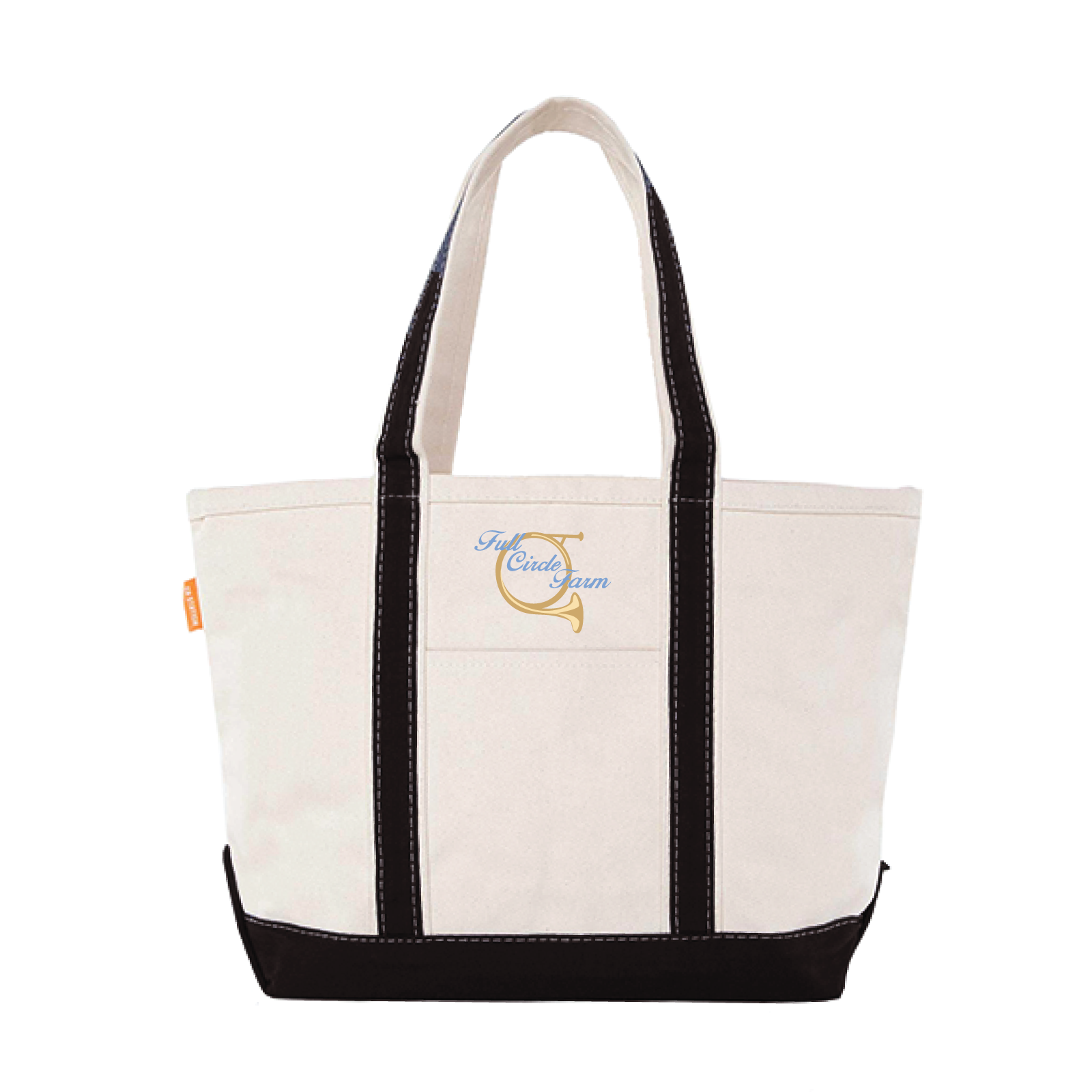 Full Circle Farm CB Station Medium Canvas Tote