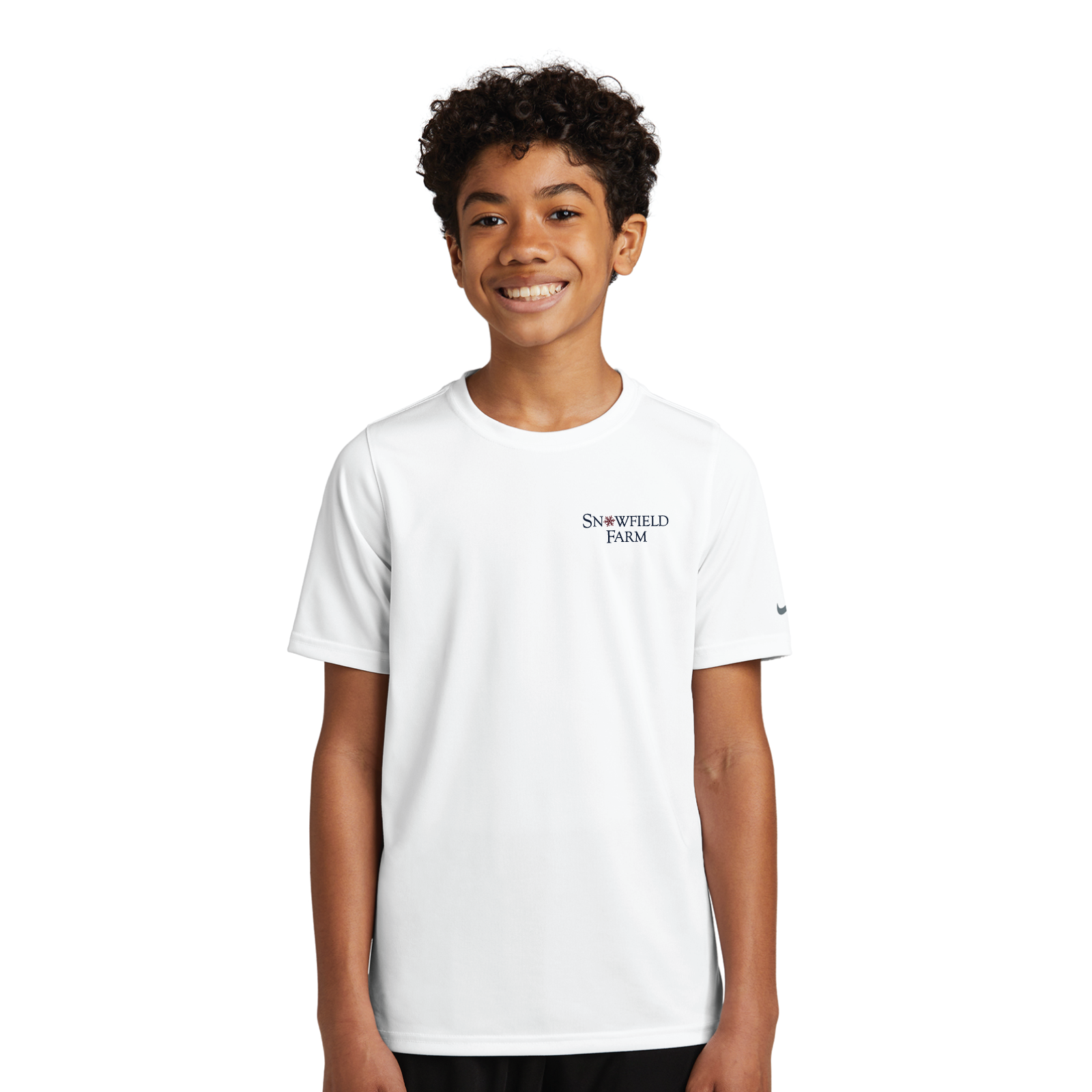 Snowfield Farm Youth Nike Legend Tee