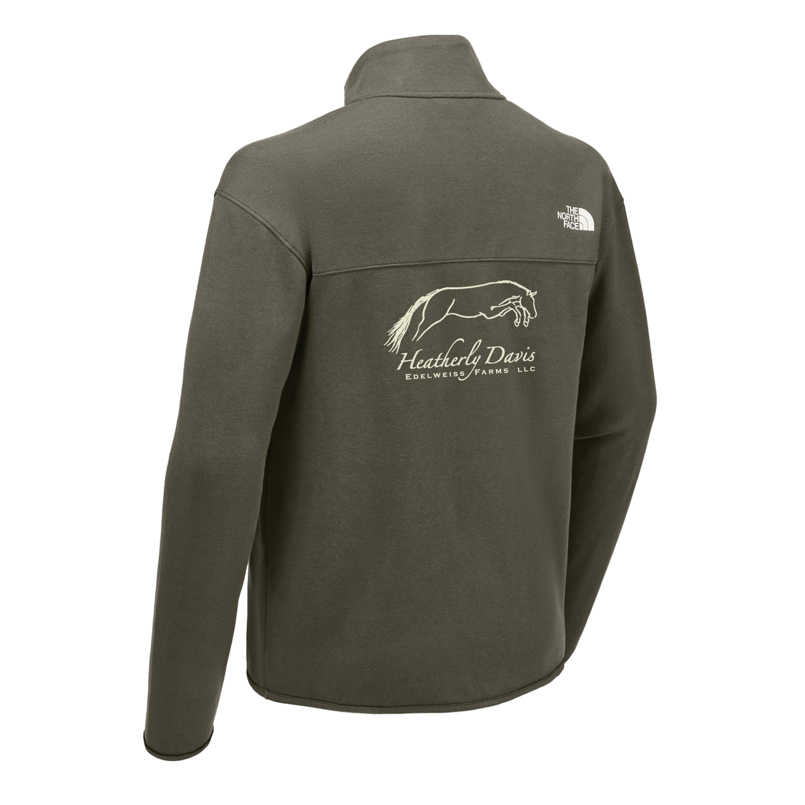 Edelweiss Farms Men's The North Face Double-Knit 1/2 Zip Fleece