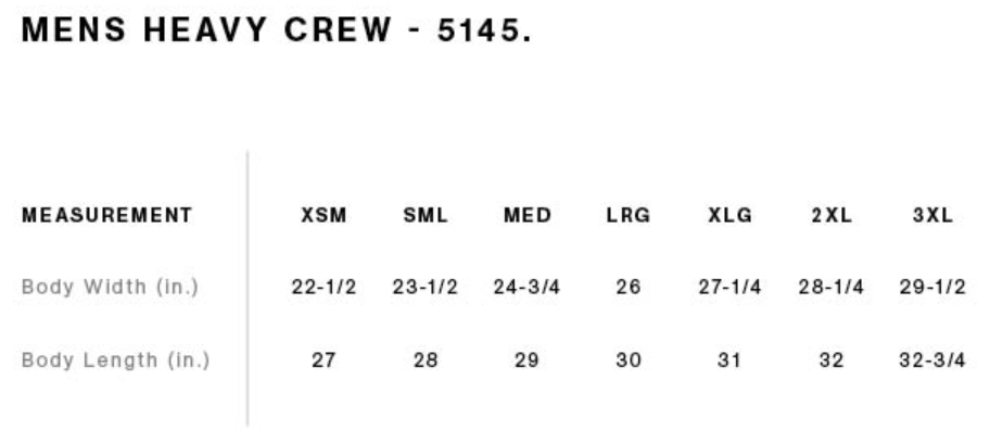 KMT Men's Ascolour Heavy Crew
