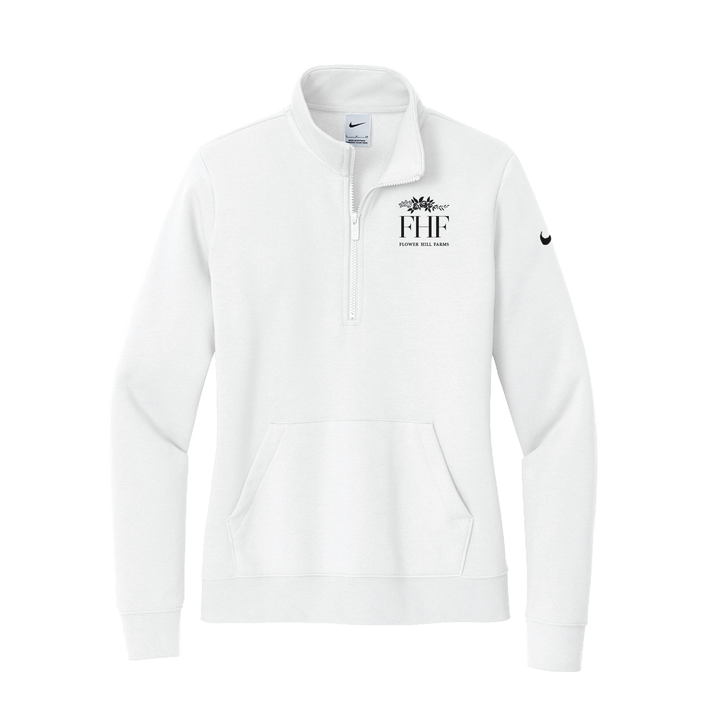 Flower Hill Farm Women's Nike Club Fleece Half-Zip Pullover