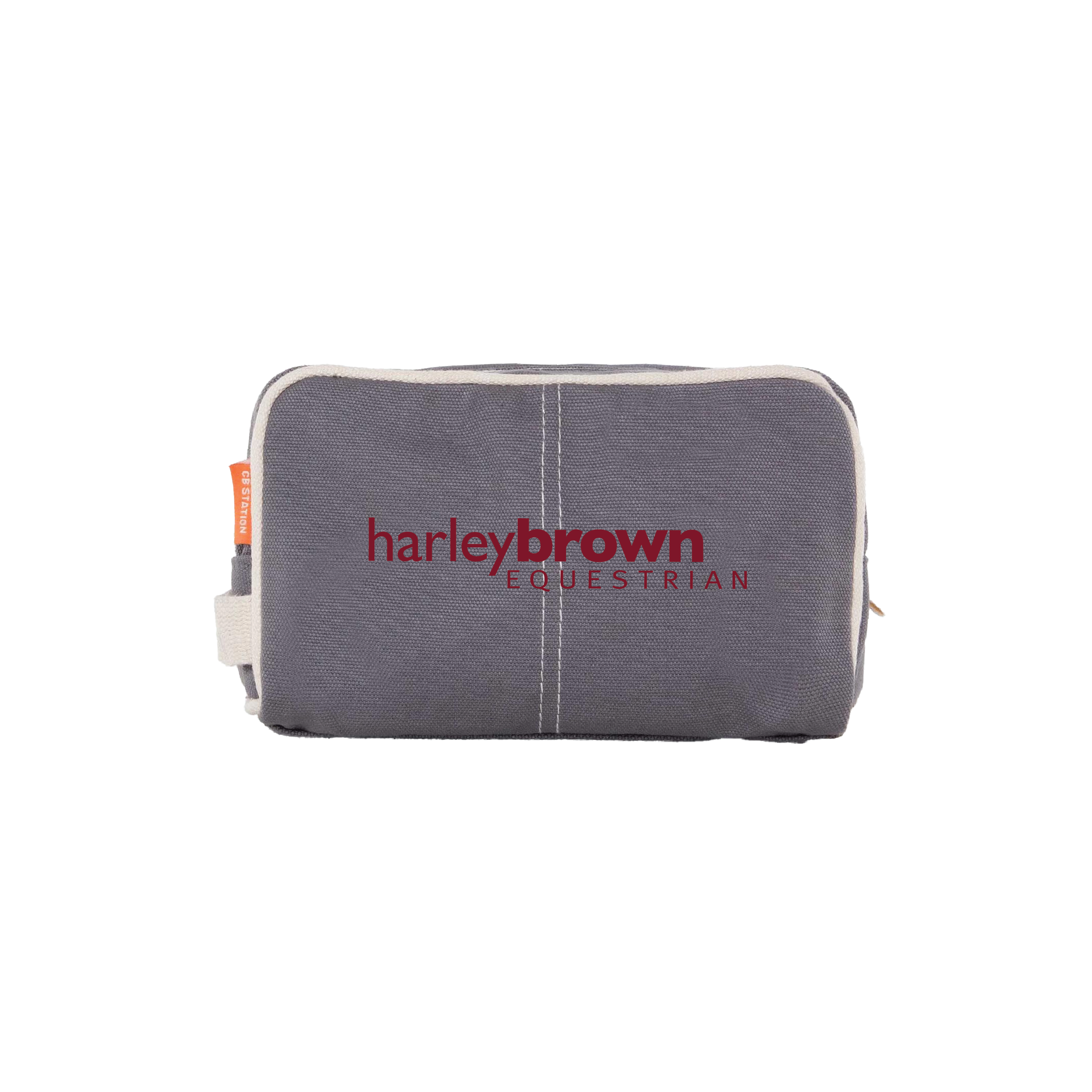 Harley Brown Equestrian CB Station Dopp Travel Kit