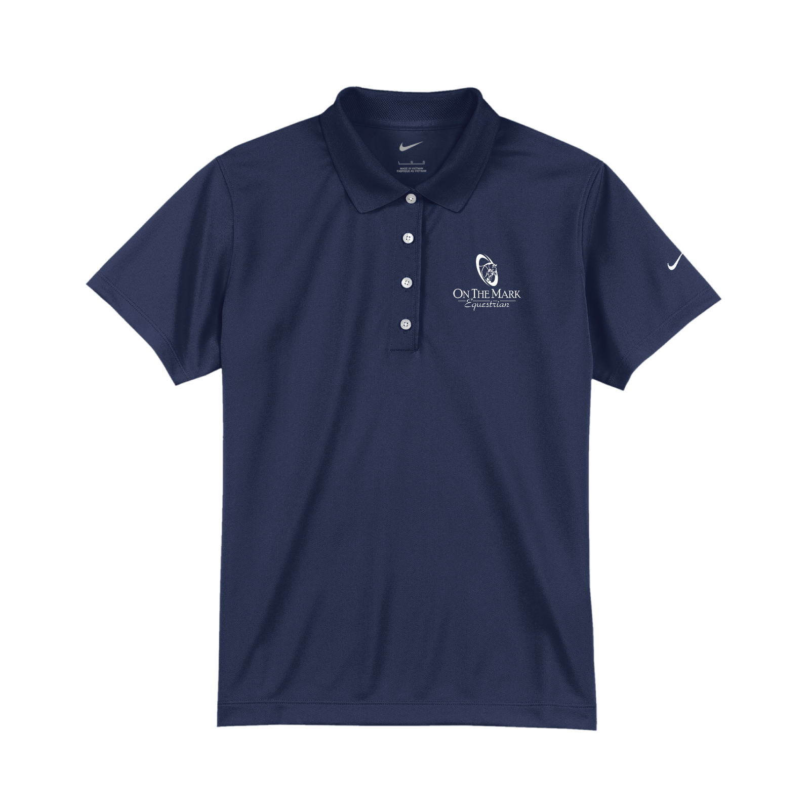 On The Mark Equestrian Women's Nike Tech Dri-FIT Classic Polo