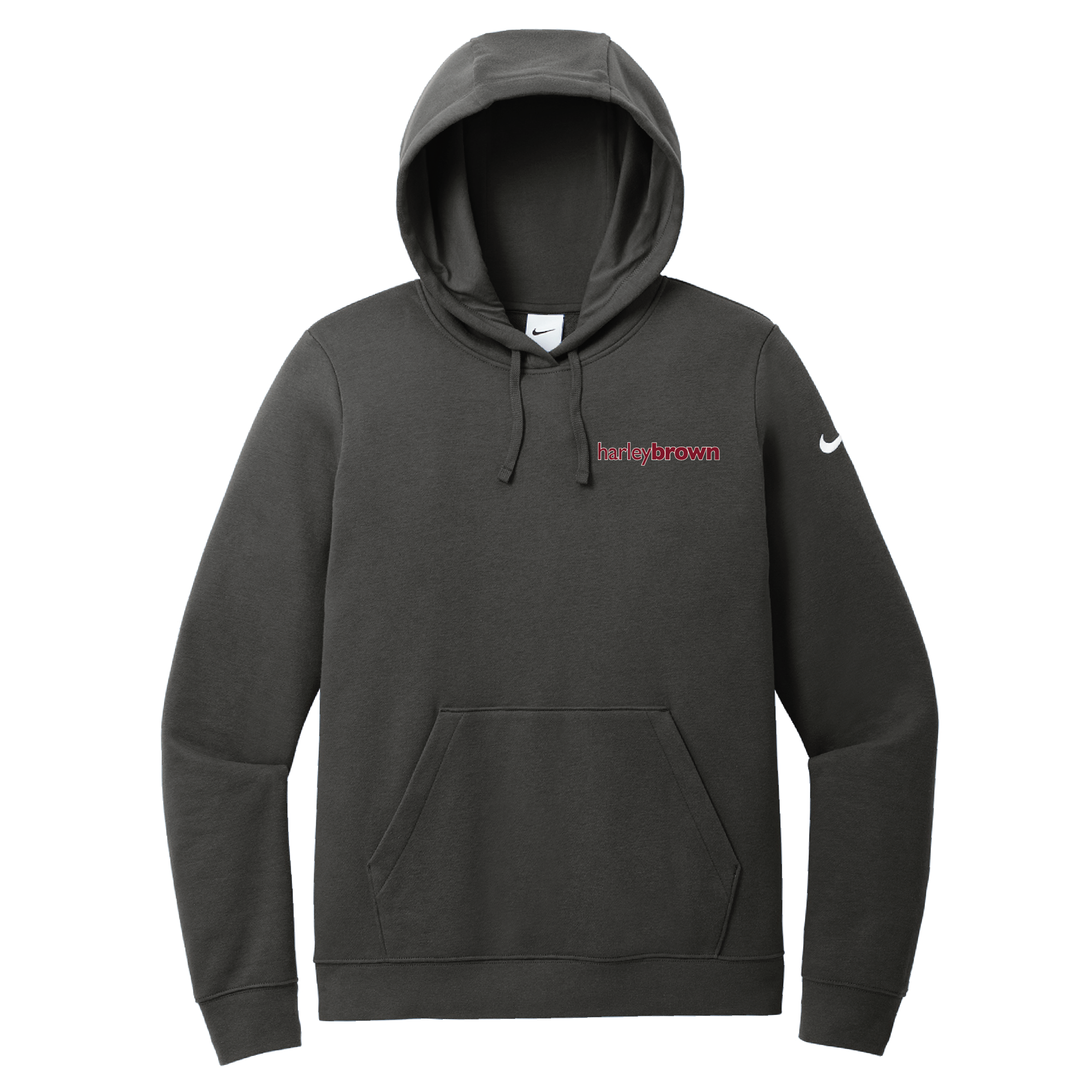 Harley Brown Equestrian Women's Nike Club Fleece Pullover Hooded Sweatshirt