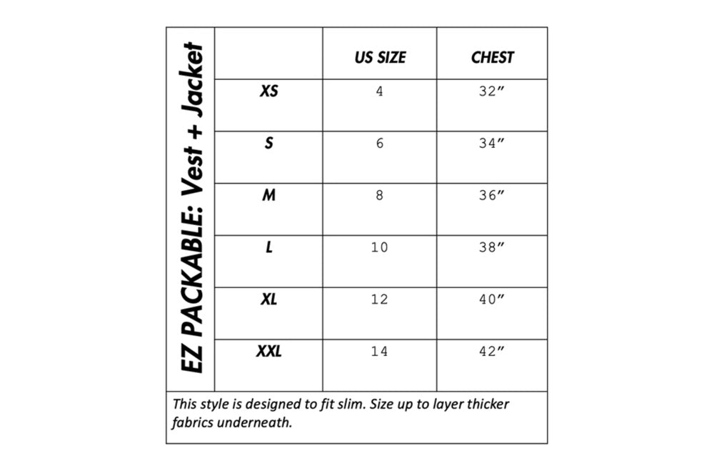 Women's TKEQ 'EZ' Packable Down Jacket
