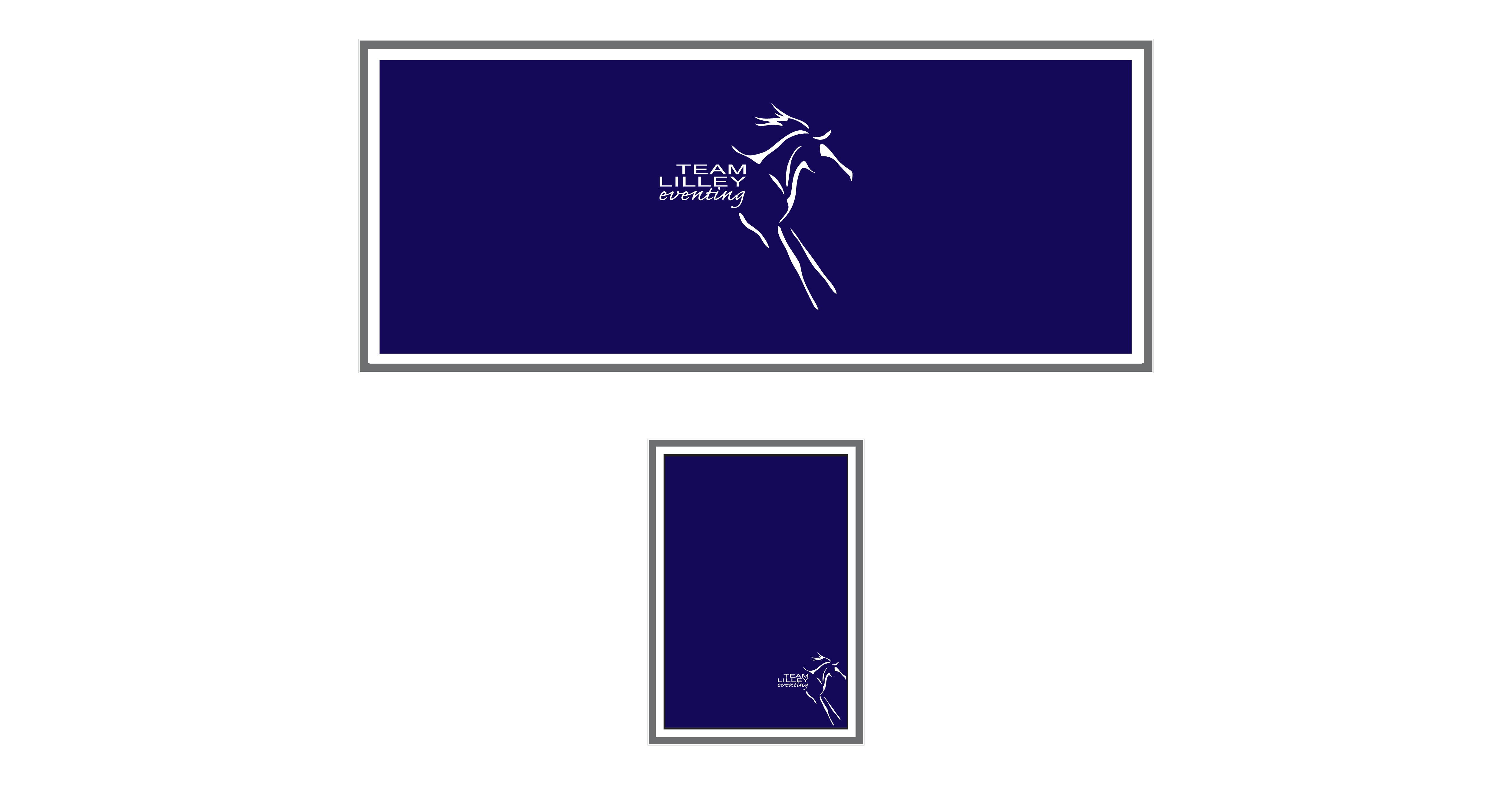Team Lilley Custom Stall Guard +Bridle Drape