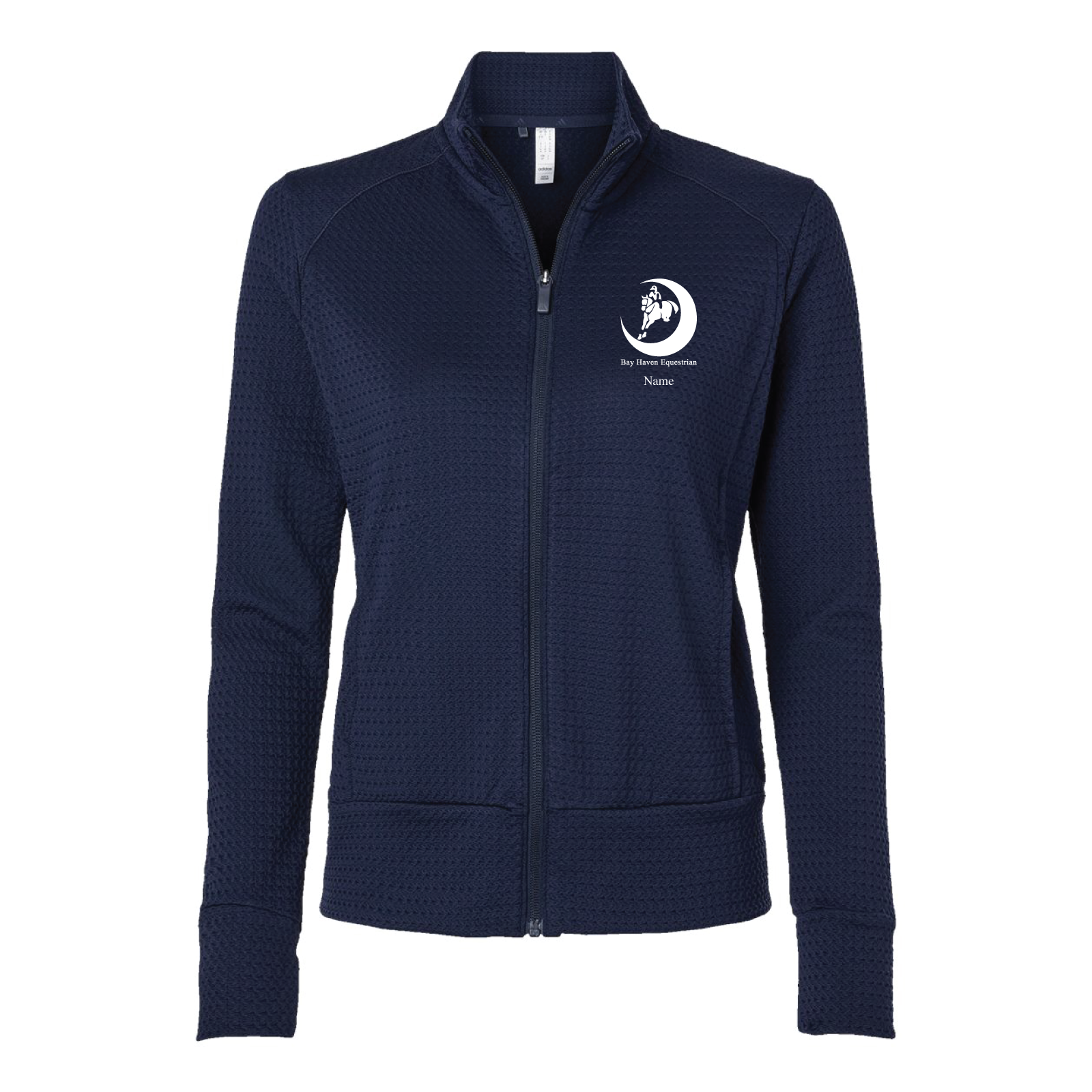 Bay Haven Equestrian Women's Adidas Ultimate Textured Full-Zip Jacket