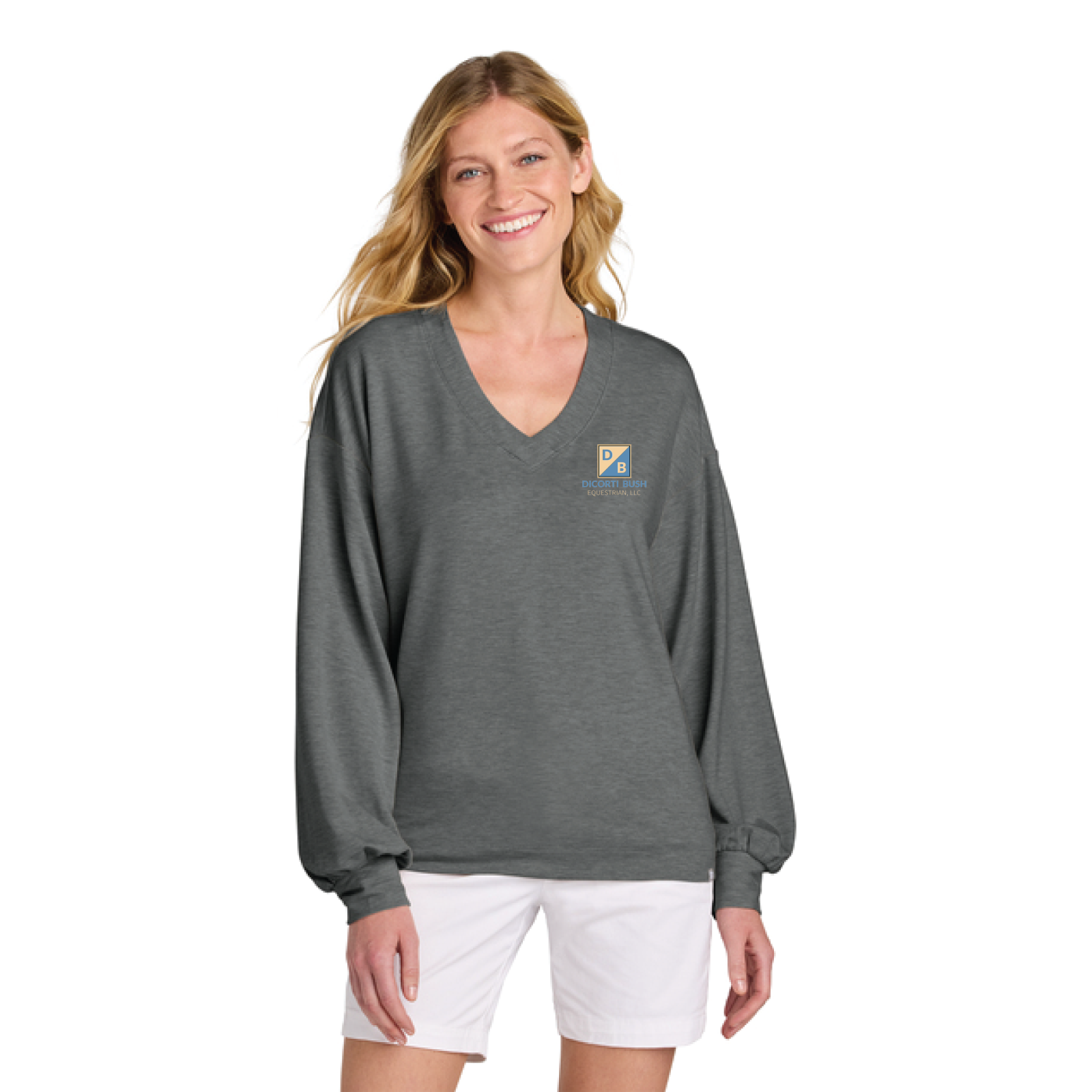 DiCorti Bush Women's TravisMathew Long Weekend V-Neck