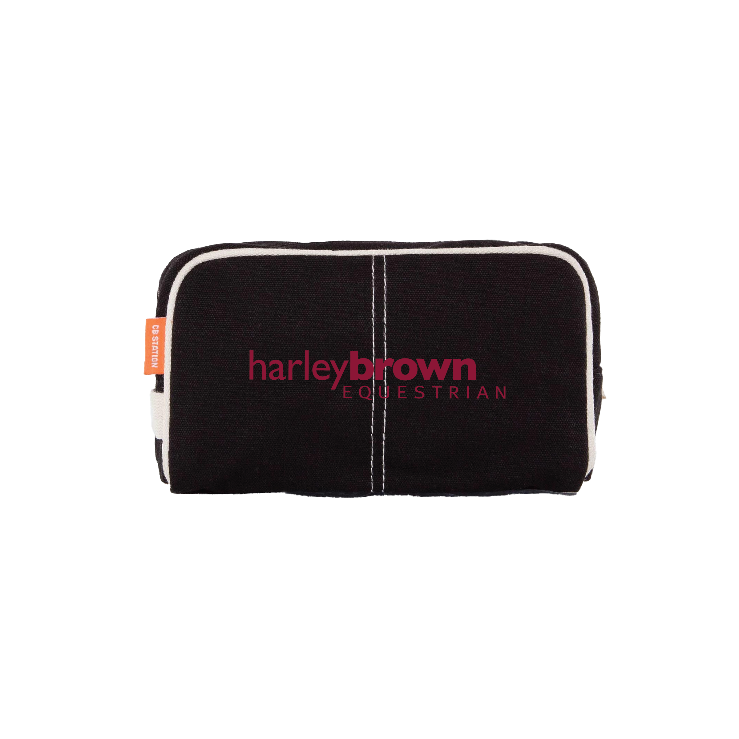 Harley Brown Equestrian CB Station Dopp Travel Kit