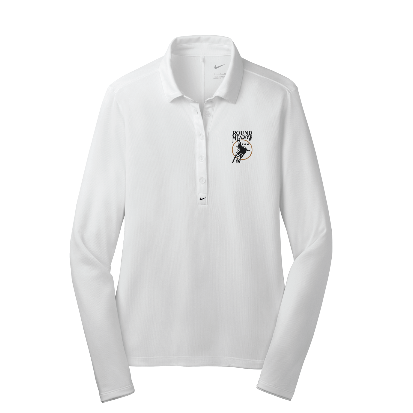 Round Meadow Farm Women's Nike Tech Dri-FIT Long Sleeve Polo