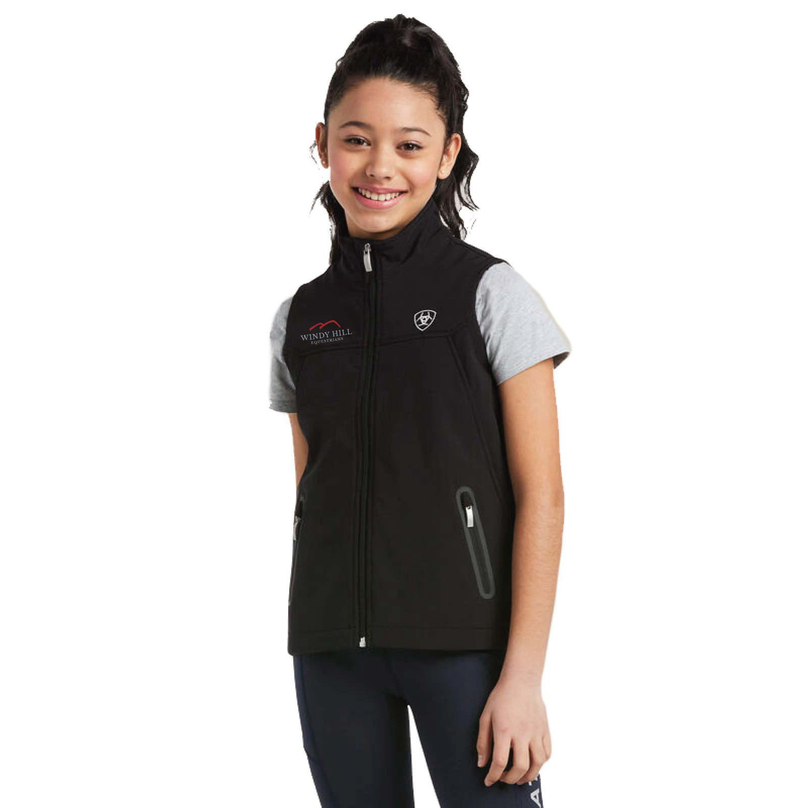Youth Ariat New Team Softshell Vest