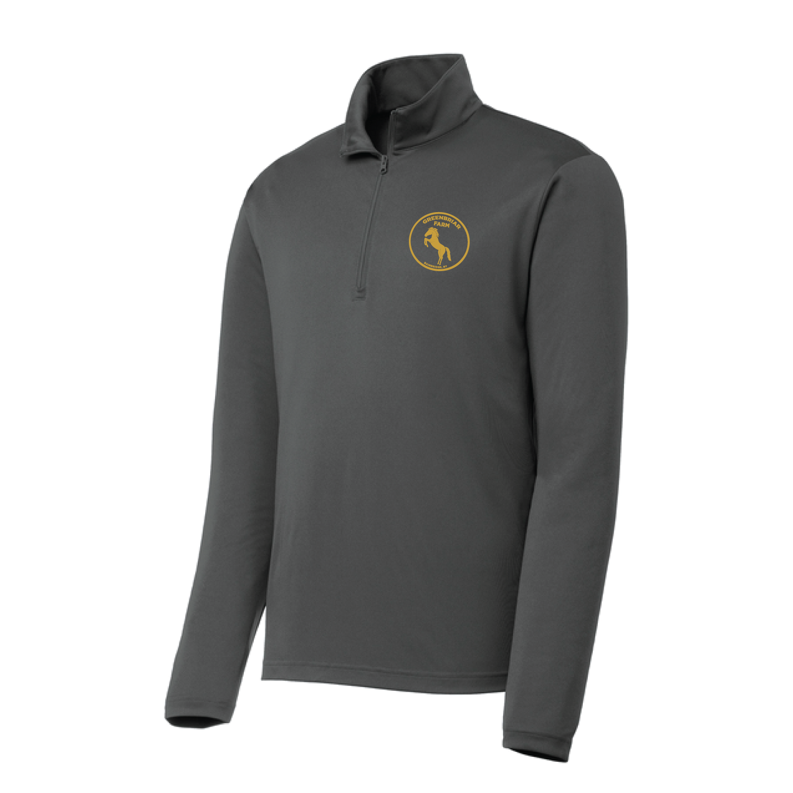 Greenbriar Farm Men's Sport-Tek PosiCharge 1/4 Zip Sunshirt