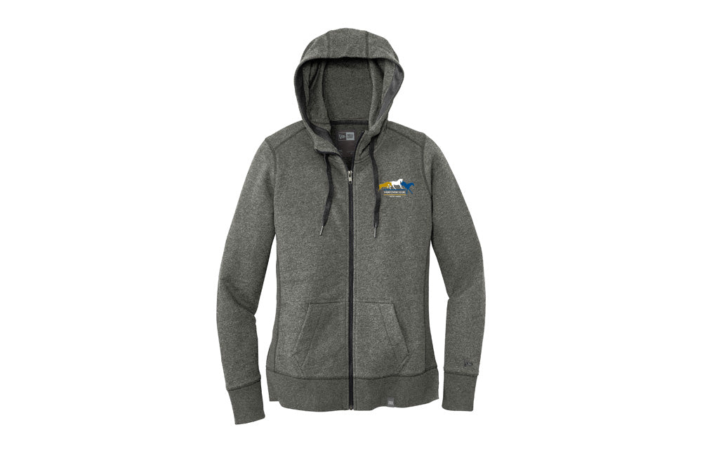 UC Davis Eventing Women's New Era® French Terry Full-Zip Hoodie