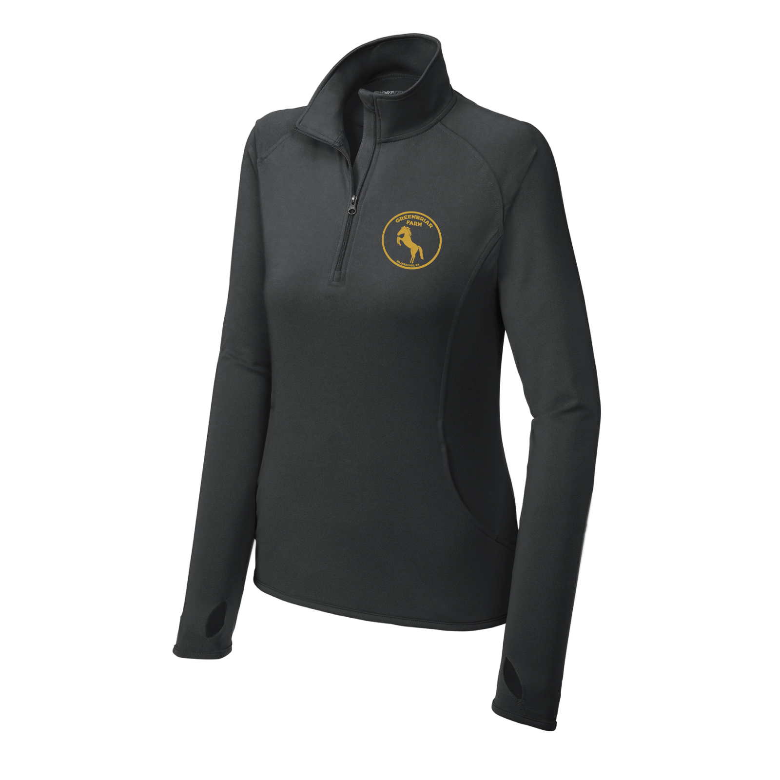 Greenbriar Farm Women's Sport-Tek Stretch 1/4 Zip Pullover