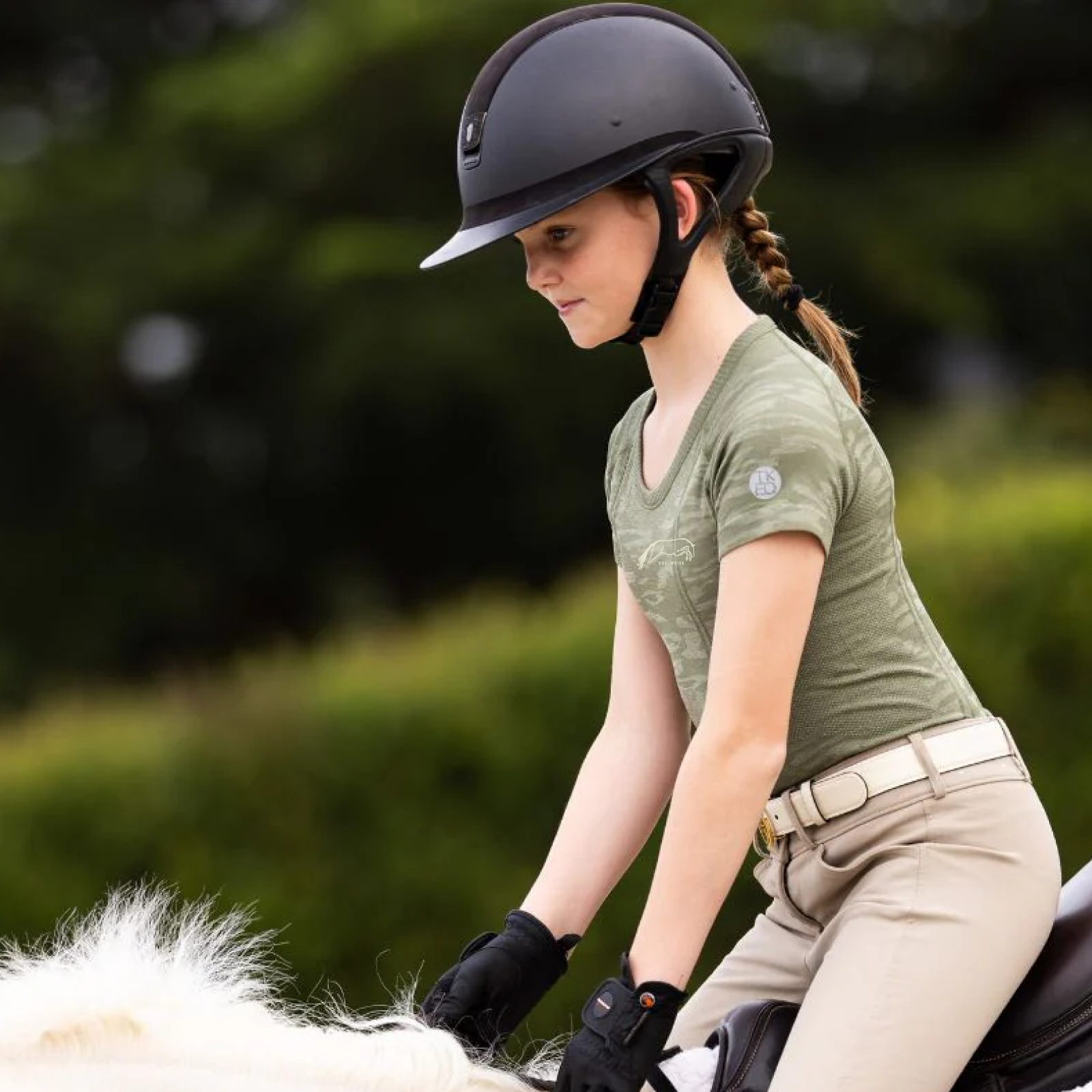 Edelweiss Farms TKEQ MINI Kennedy Seamless Short Sleeve