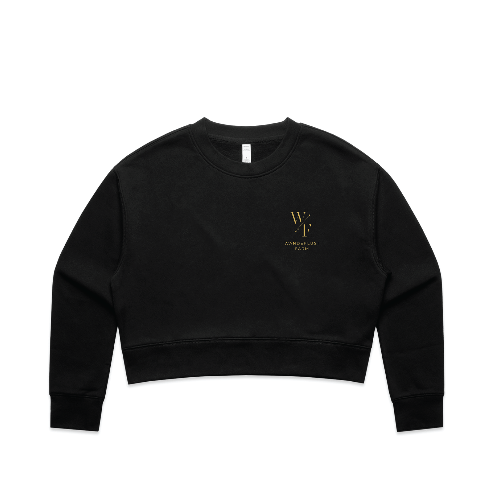 Wanderlust Farm Women's Ascolour Relax Crop Crew