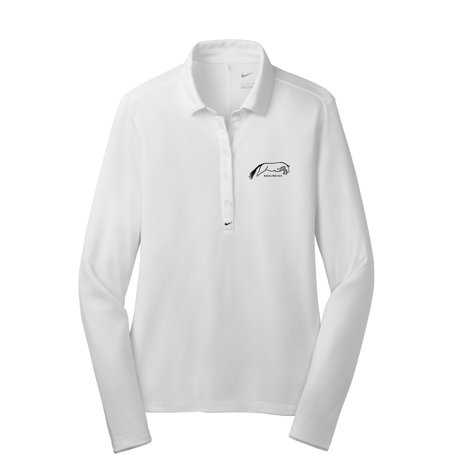 Edelweiss Farms Women's Nike Tech Dri-FIT Long Sleeve Polo