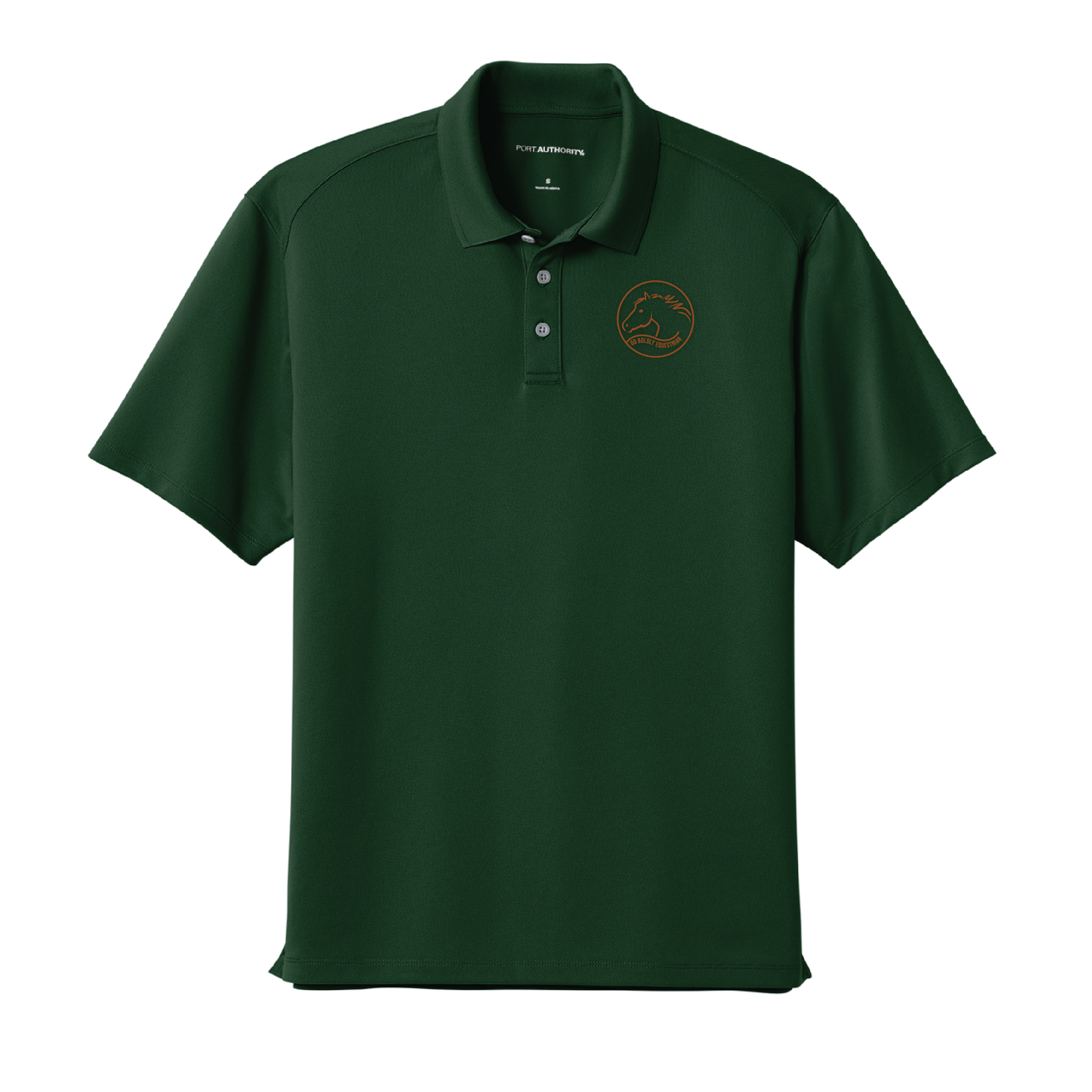 Go Boldly Men's Port Authority Wearever Performance Pique Polo