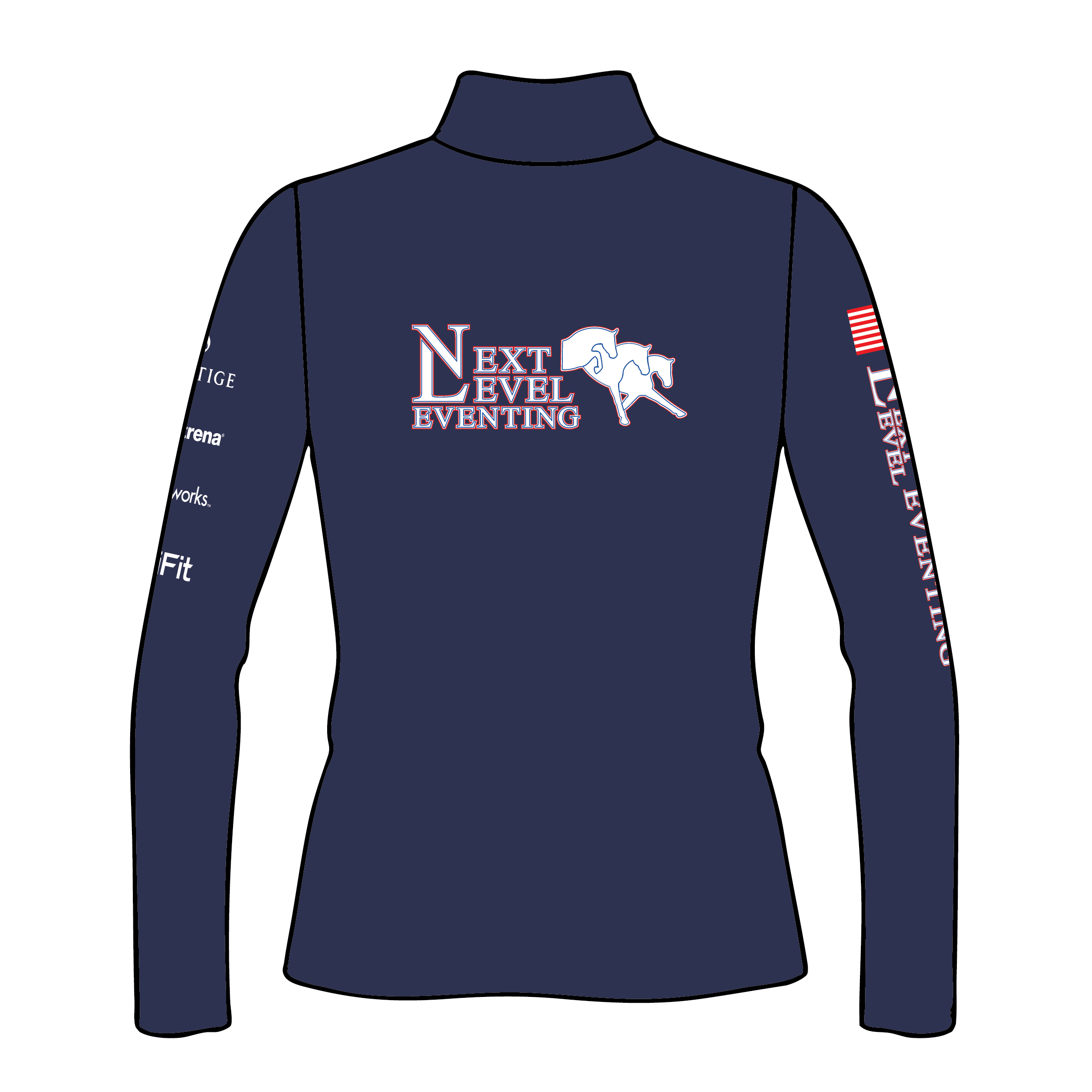 Next Level Eventing Women's EIS COOL Sun Shirt