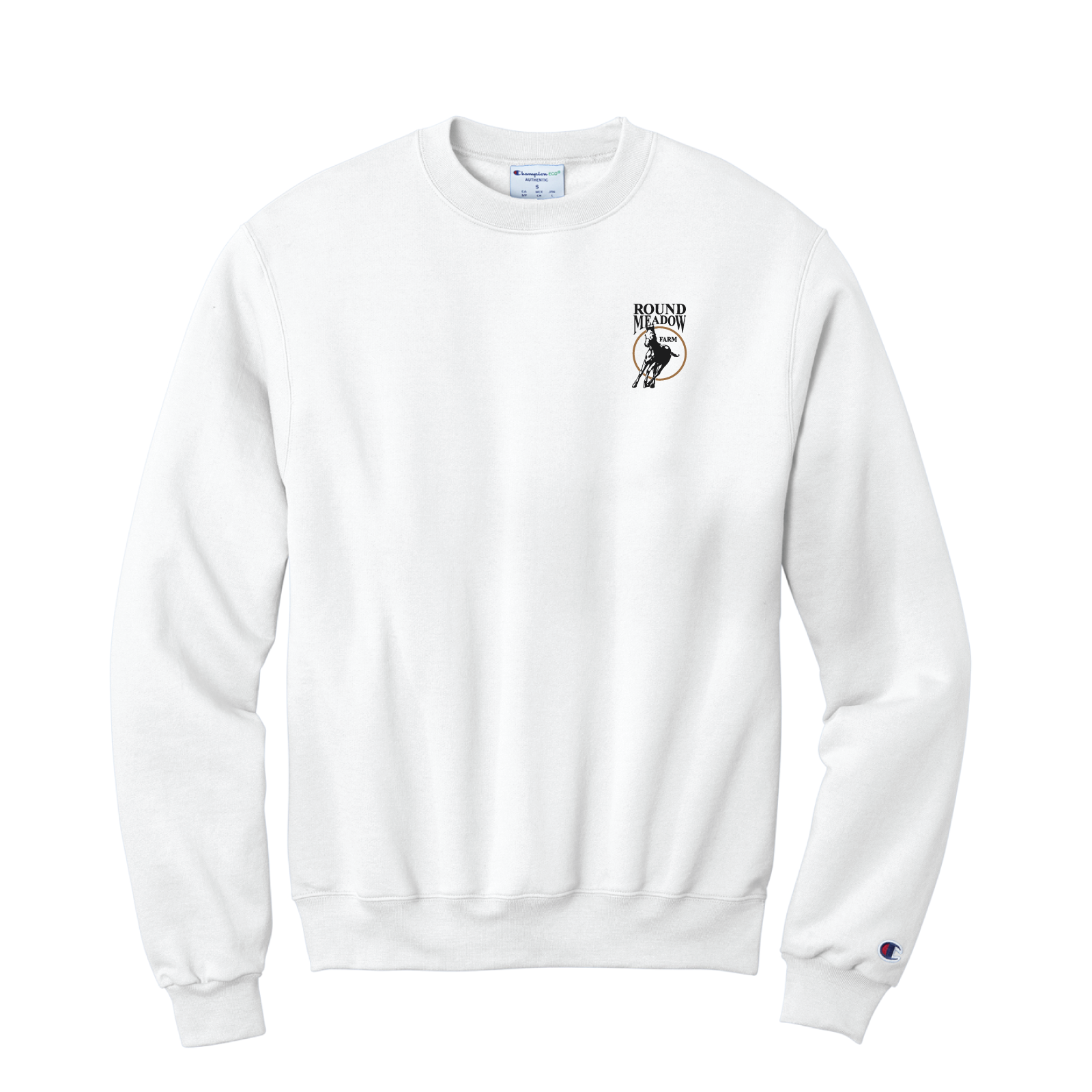 Round Meadow Unisex Champion Powerblend Crewneck Sweatshirt