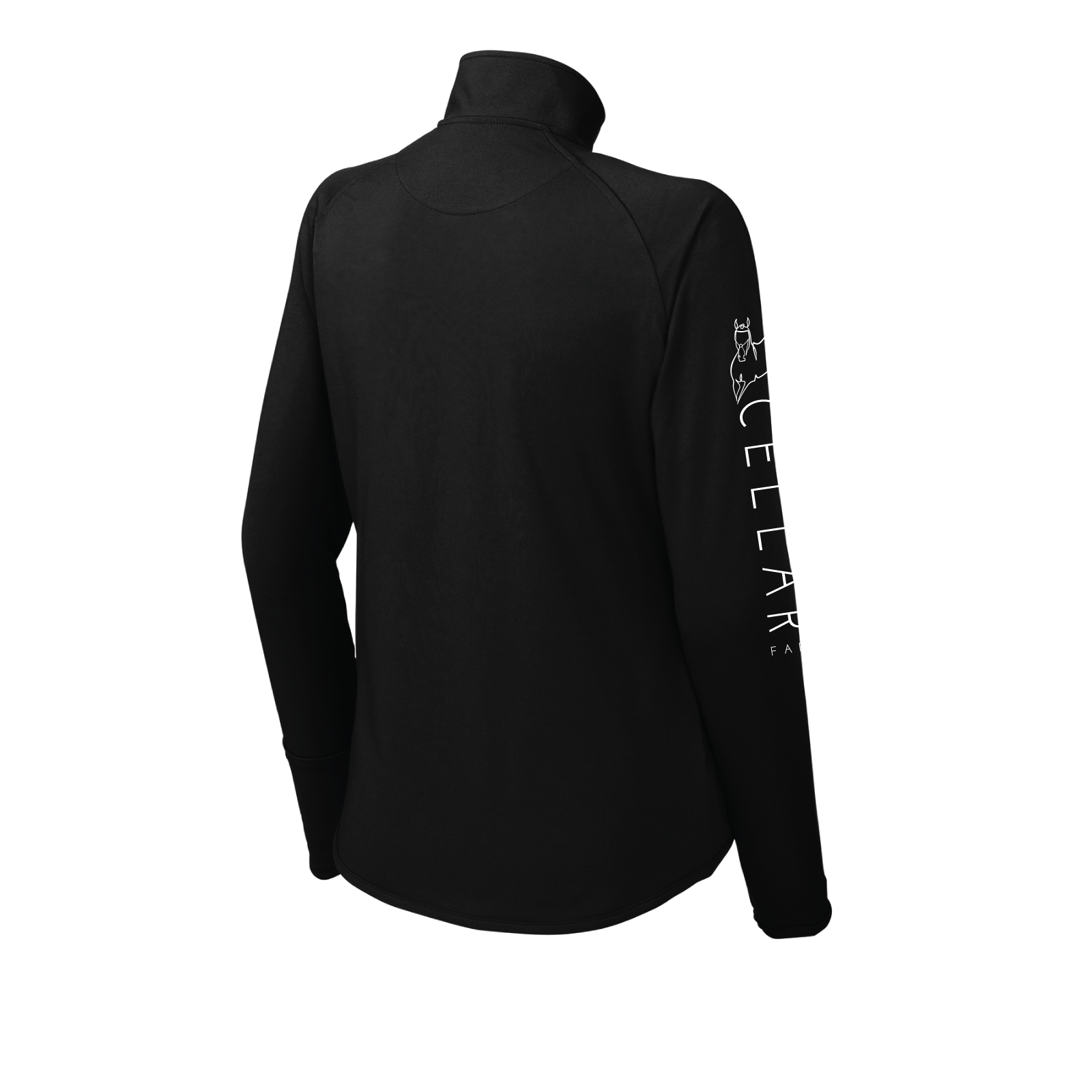 Women's Sport Tek Stretch 1/4 Zip Pullover