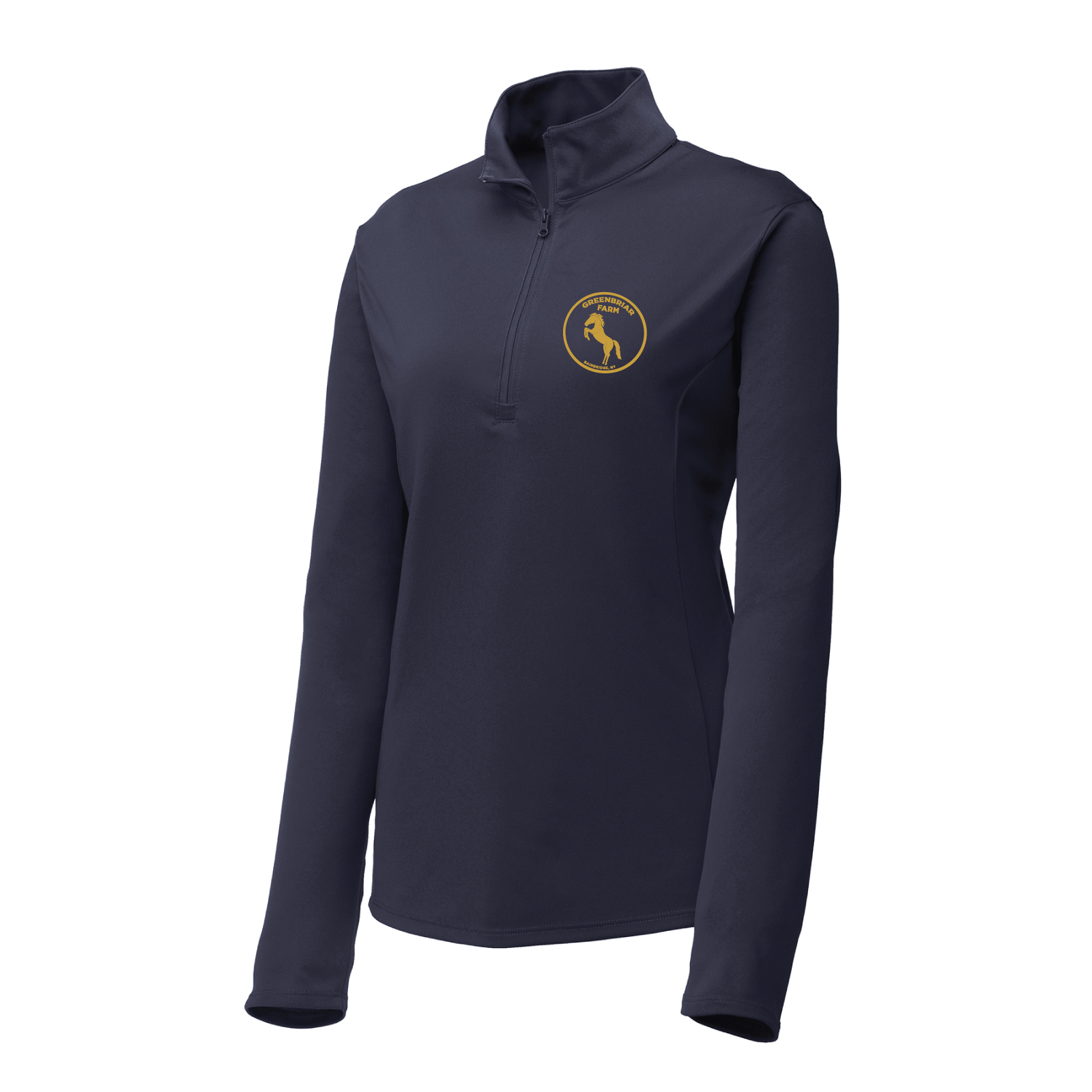 Greenbriar Farm Women's Sport-Tek PosiCharge 1/4 Zip Sunshirt