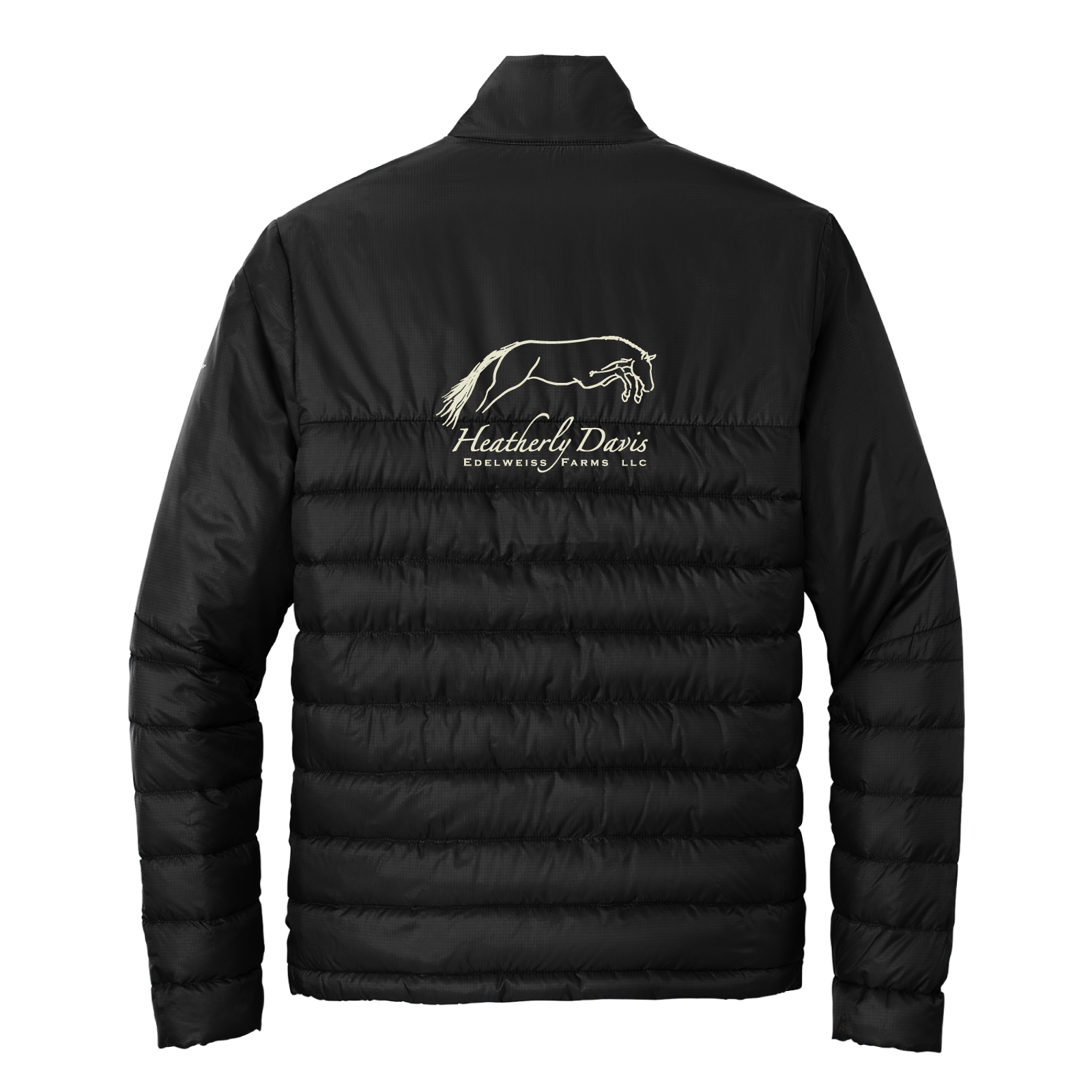 Edelweiss Farms Men's Eddie Bauer Quilted Puffy Jacket