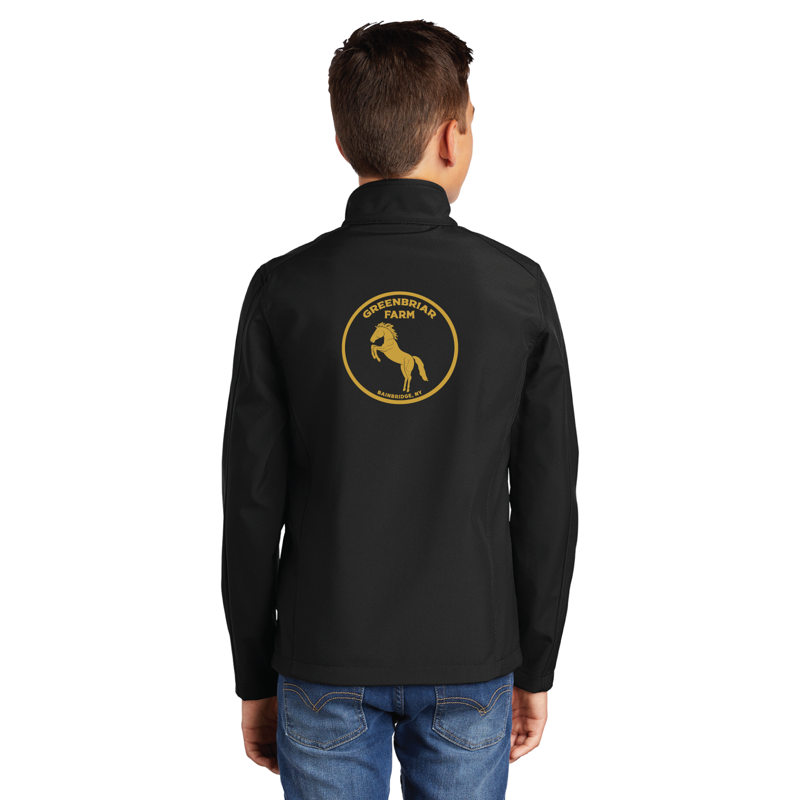 Greenbriar Farm Youth Port Authority Core Soft Shell Jacket