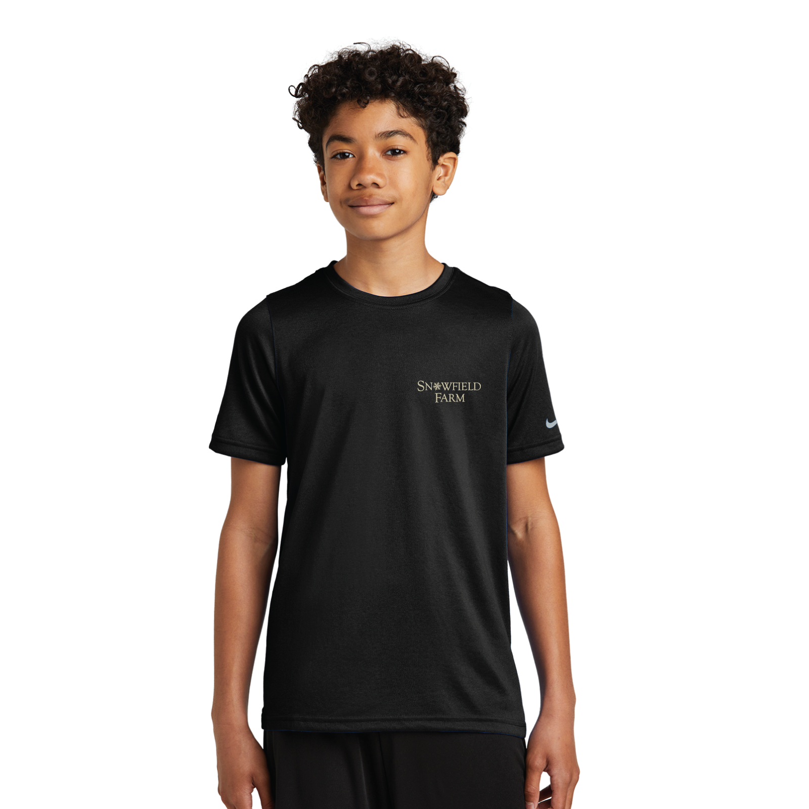 Snowfield Farm Youth Nike Legend Tee