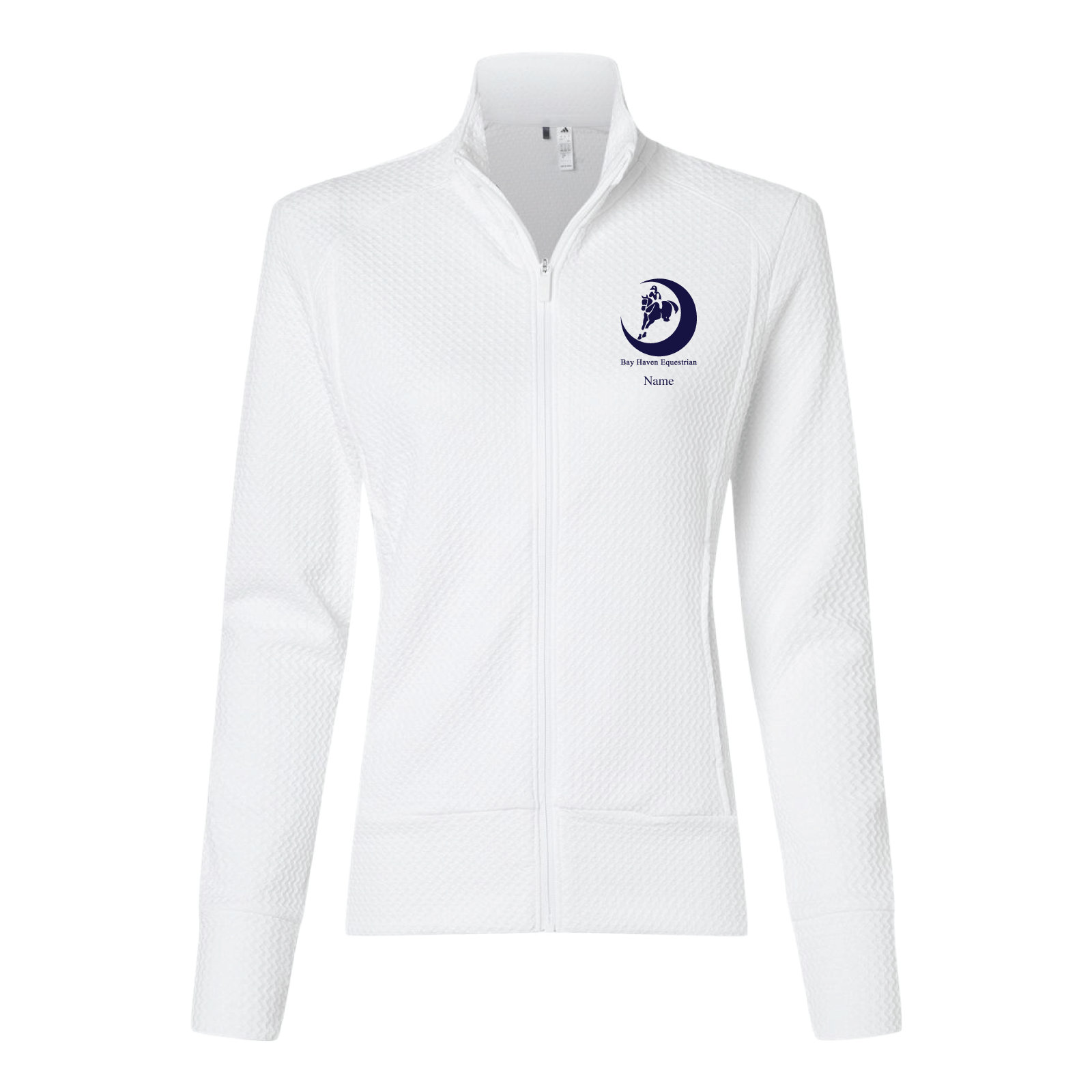 Bay Haven Equestrian Women's Adidas Ultimate Textured Full-Zip Jacket
