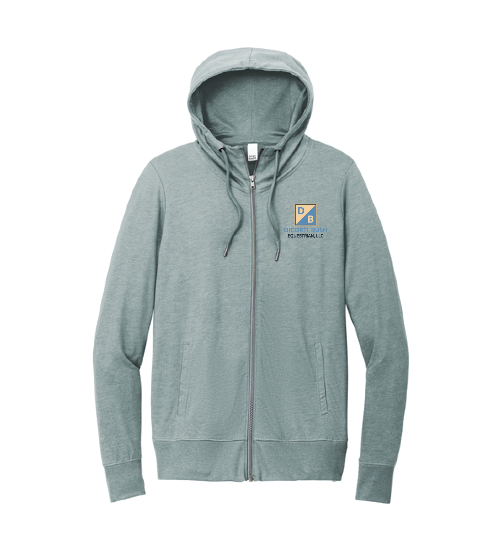 DiCorti Bush Women's District Featherweight French Terry Full Zip Hoodie