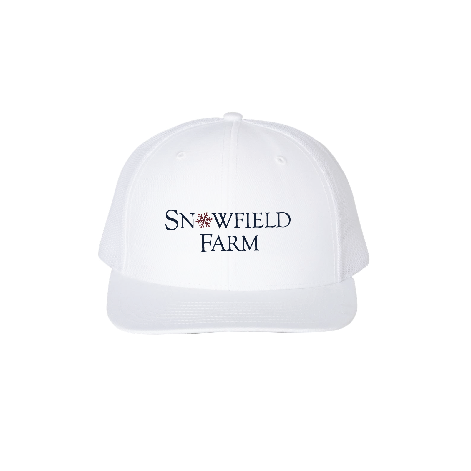 Snowfield Farm Snapback Trucker Cap
