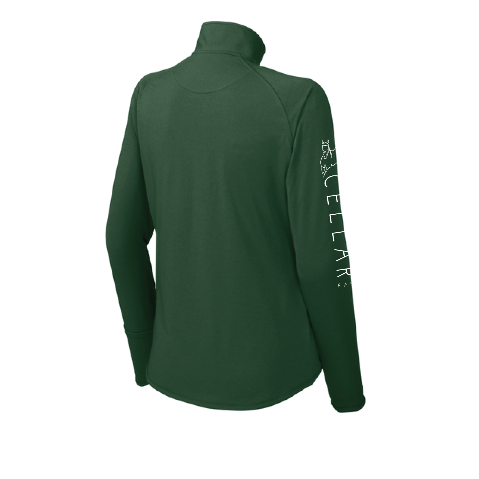 Women's Sport Tek Stretch 1/4 Zip Pullover