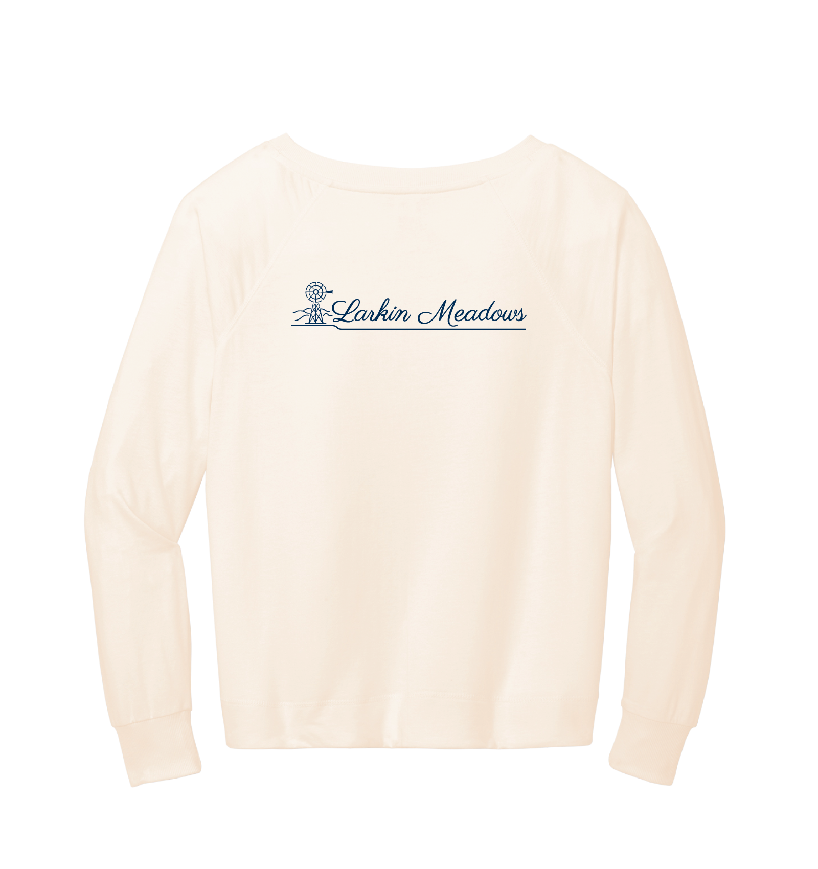 Larkin Meadows Women's District Featherweight French Terry Long Sleeve Crewneck