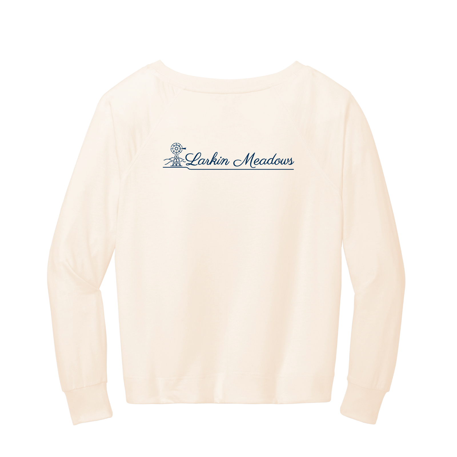 Larkin Meadows Women's District Featherweight French Terry Long Sleeve Crewneck