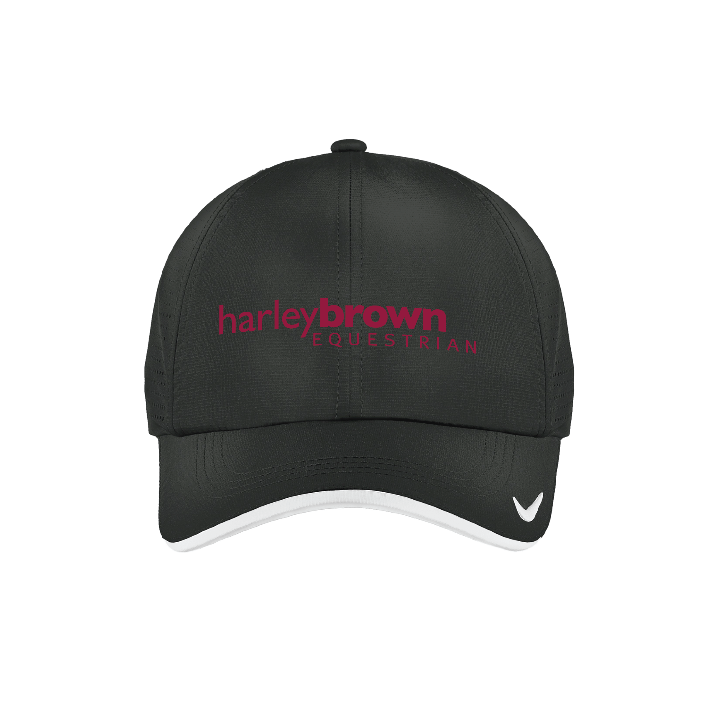 Harley Brown Equestrian Nike Dri-Fit Perforated Cap