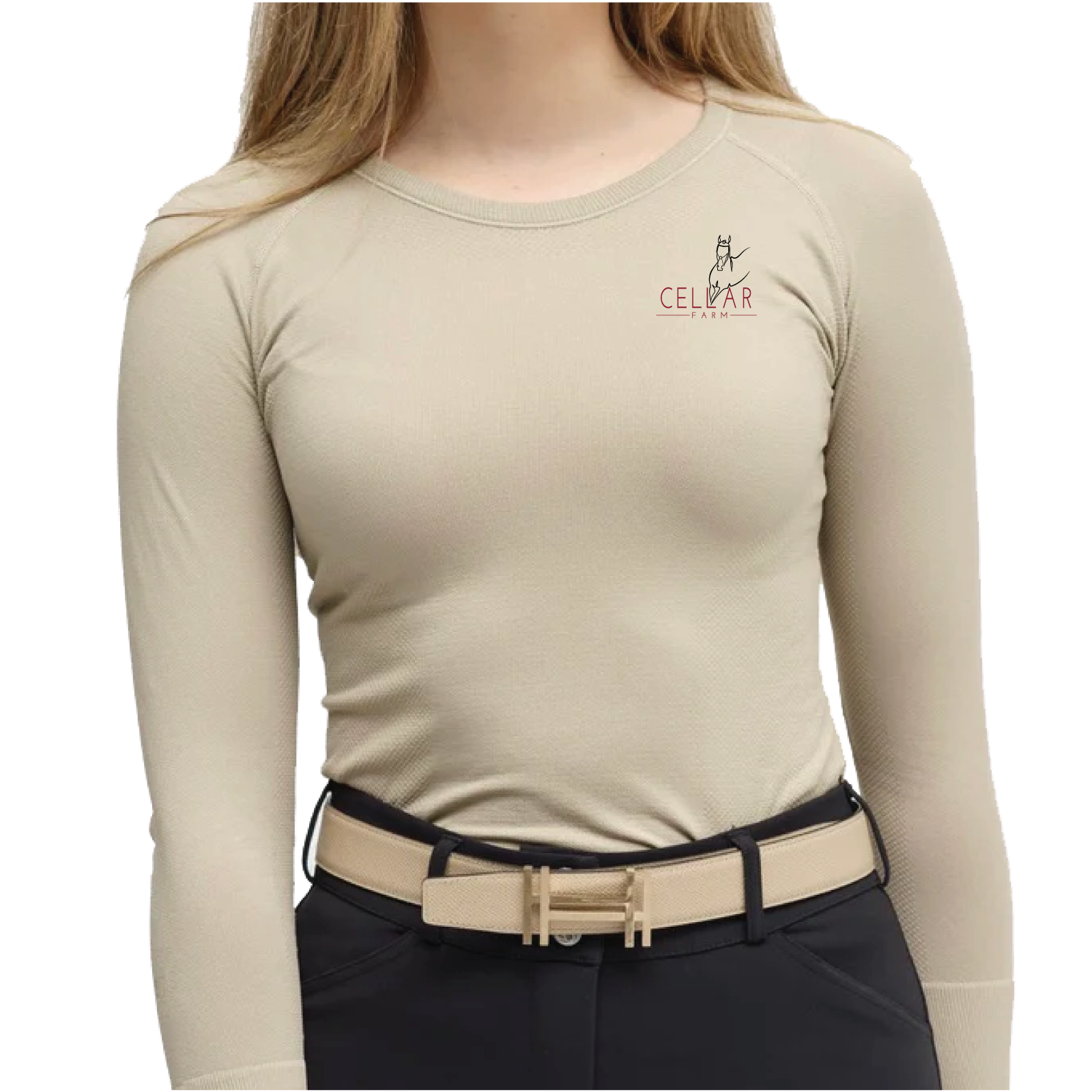Cellar Farm Women's TKEQ 'Kennedy' Seamless Long Sleeve