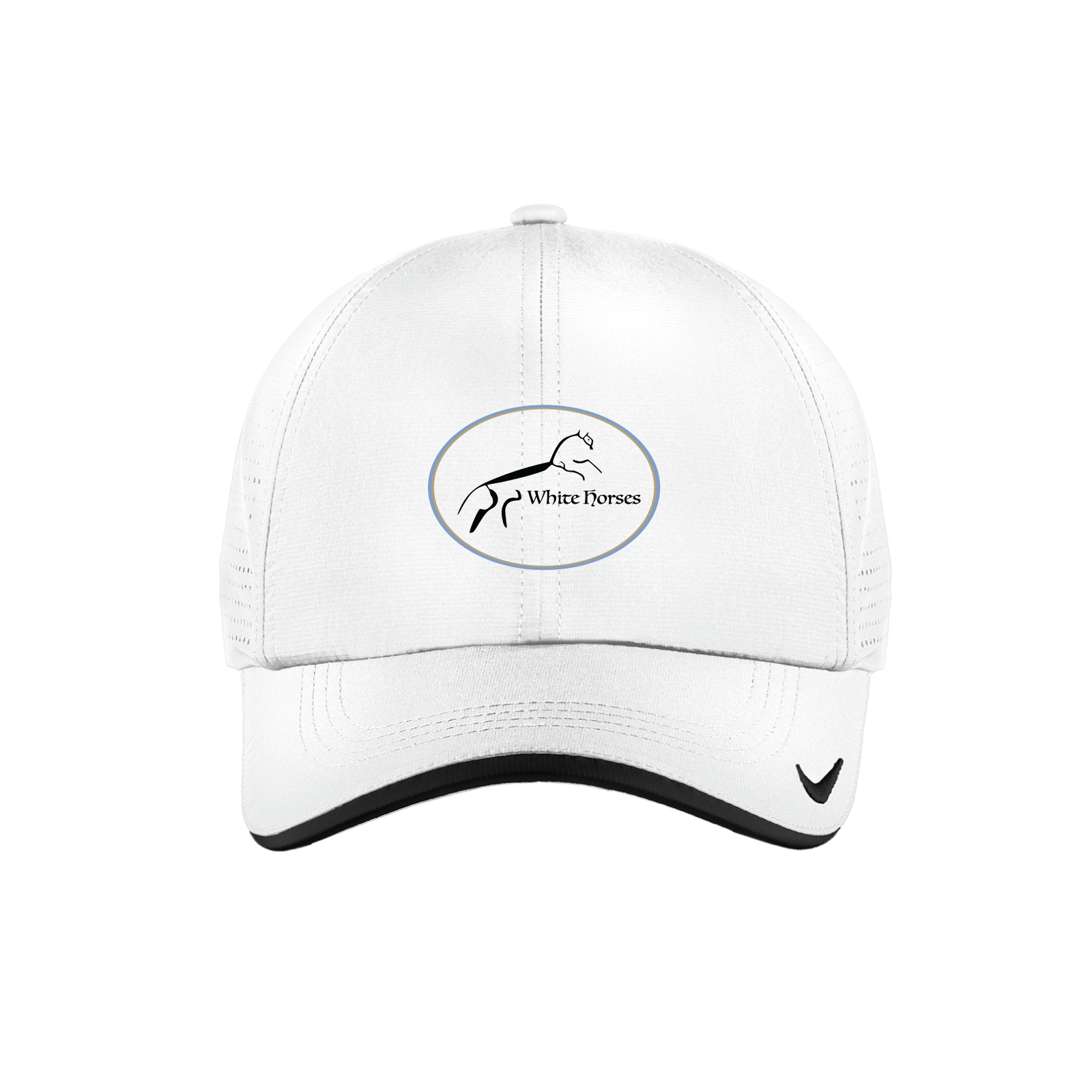 White Horses LLC Nike Dri-Fit Perforated Cap