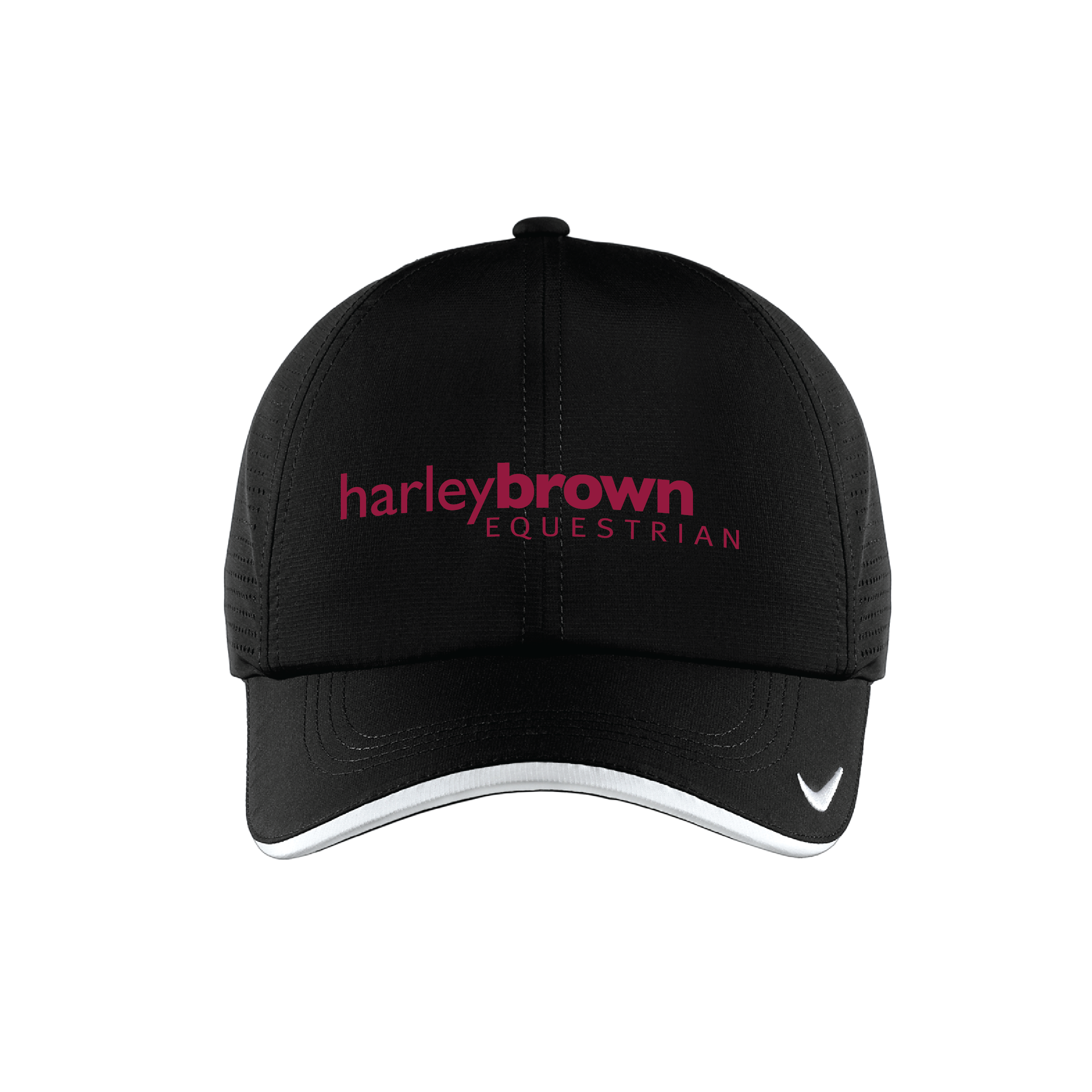 Harley Brown Equestrian Nike Dri-Fit Perforated Cap
