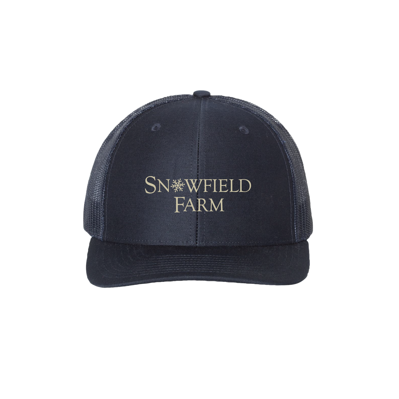 Snowfield Farm Snapback Trucker Cap