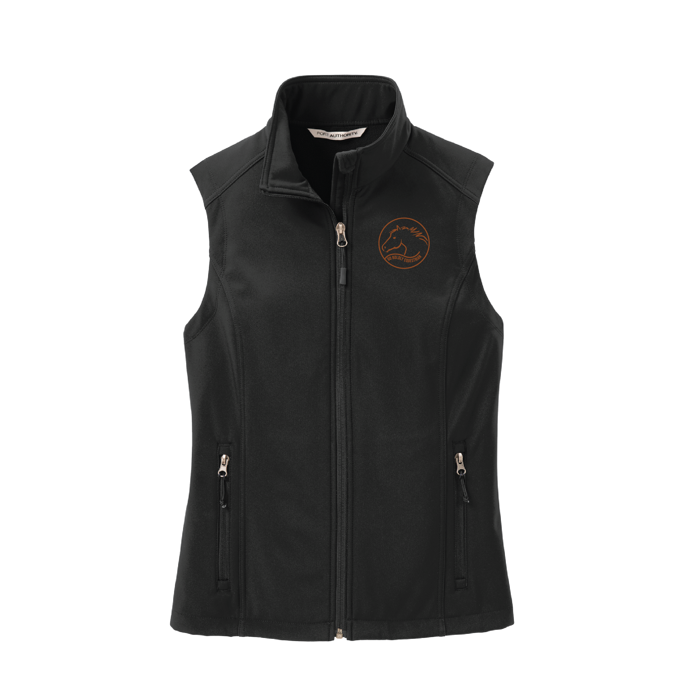 Go Boldly Women's Port Authority Core Soft Shell Vest