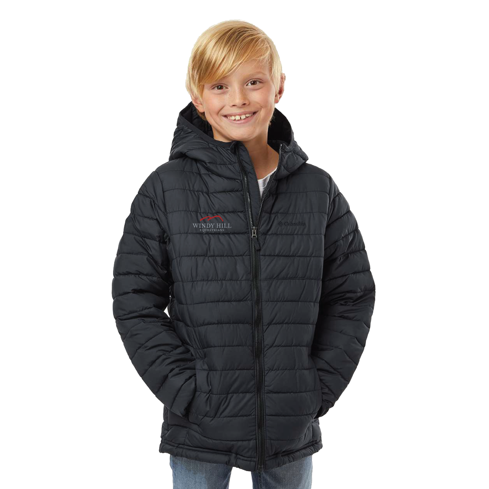 Windy Hill Equestrians Youth Columbia Powder Lite Jacket