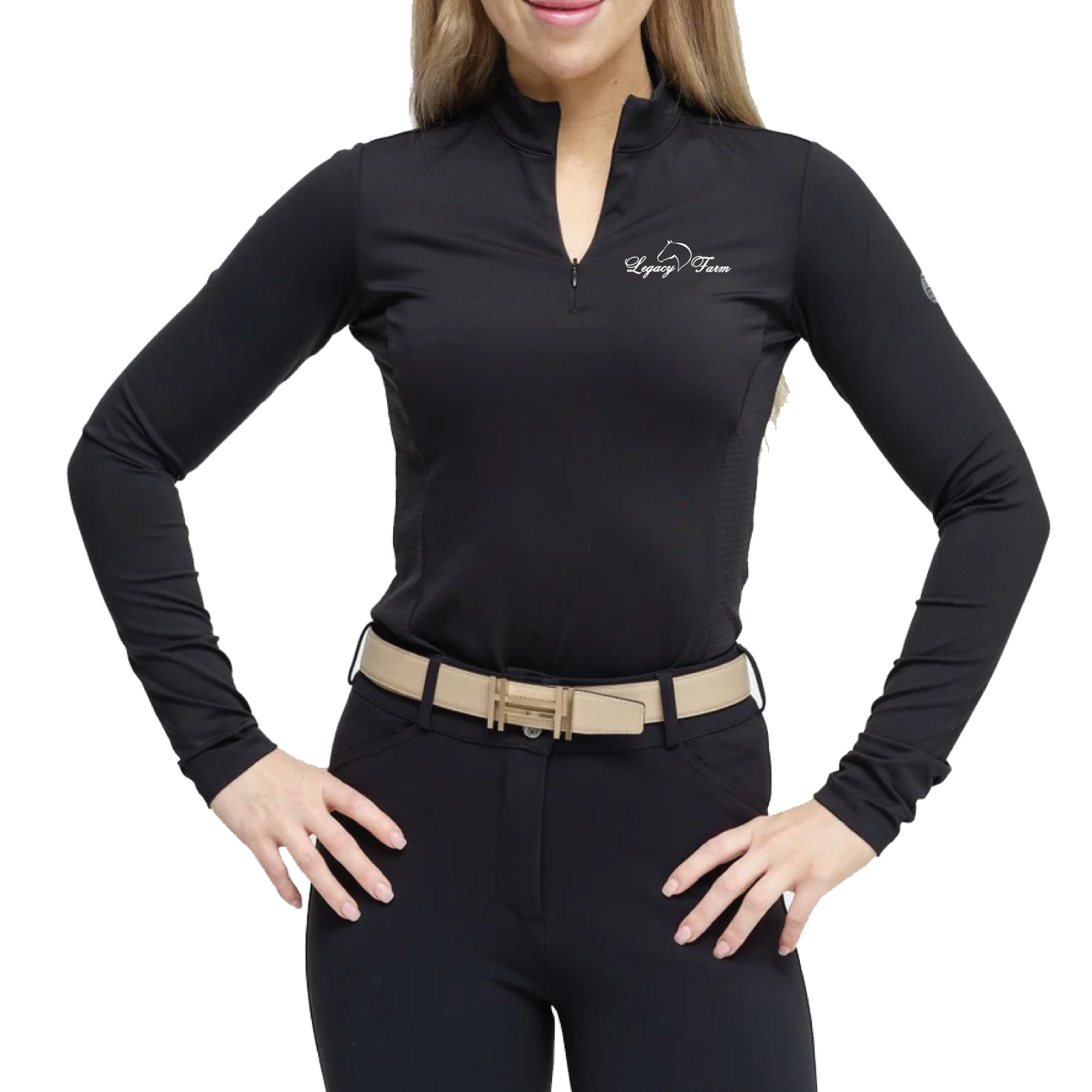 Legacy Farm Women's TKEQ 'Logan' Perforated Competition Top