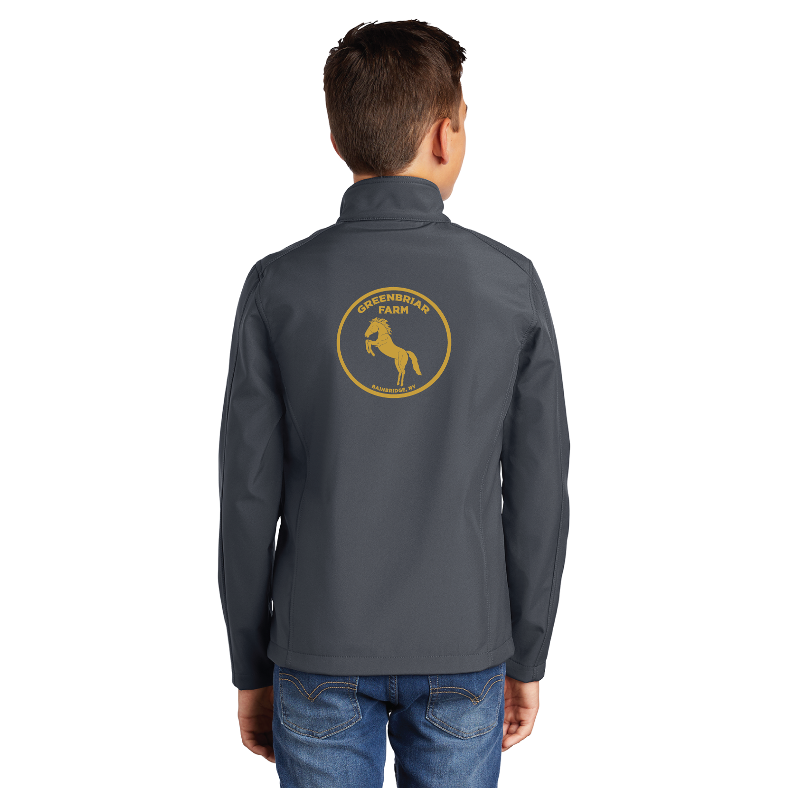 Greenbriar Farm Youth Port Authority Core Soft Shell Jacket