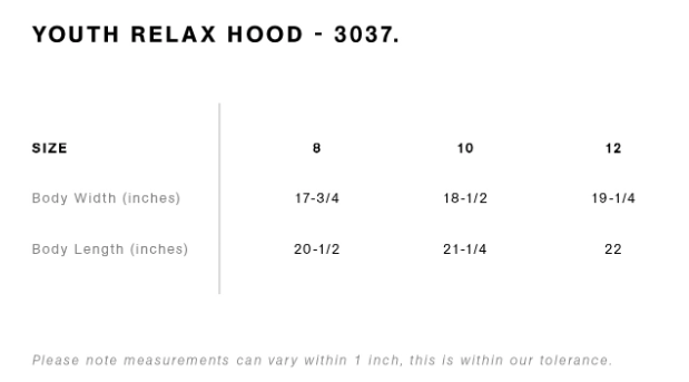Youth Ascolour Relax Hoodie