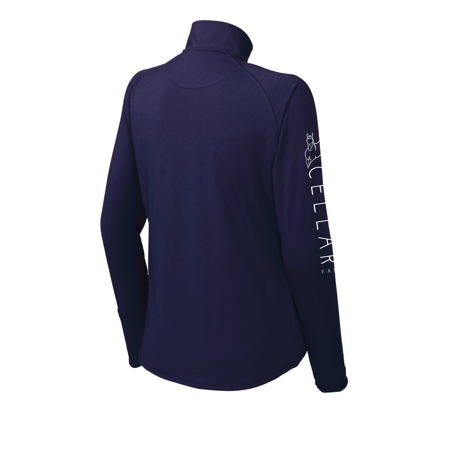 Women's Sport Tek Stretch 1/4 Zip Pullover