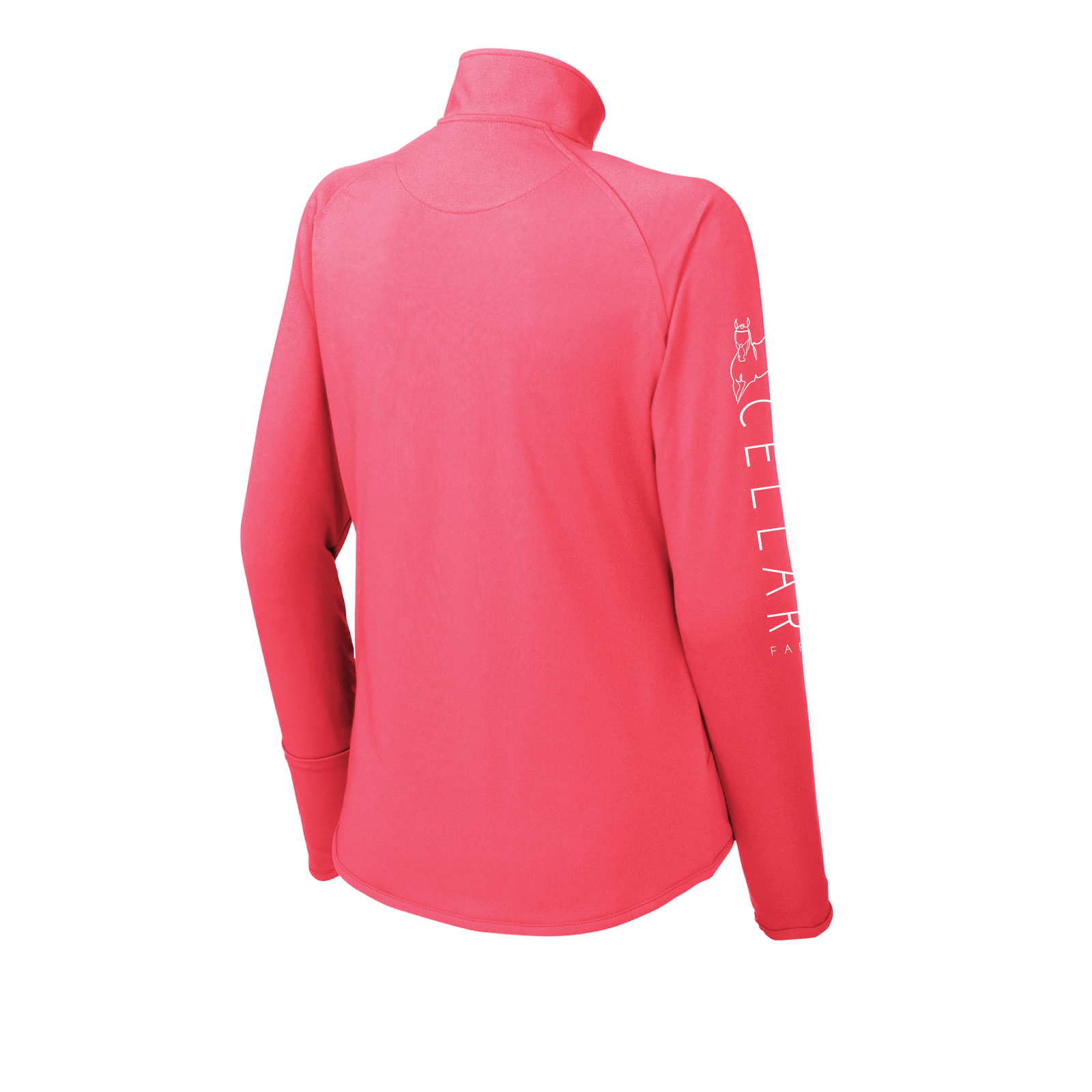 Women's Sport Tek Stretch 1/4 Zip Pullover