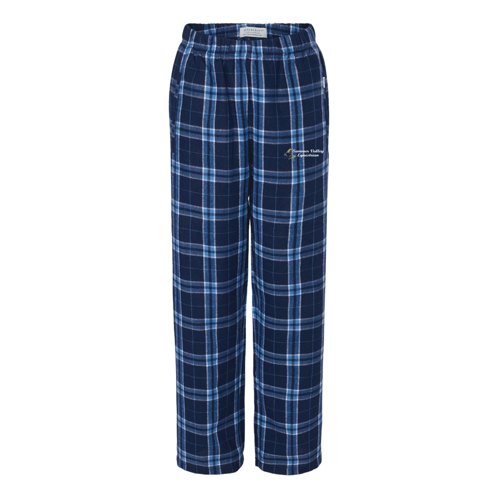 Summer Valley Equestrian Youth Boxercraft Flannel Pajama Pants