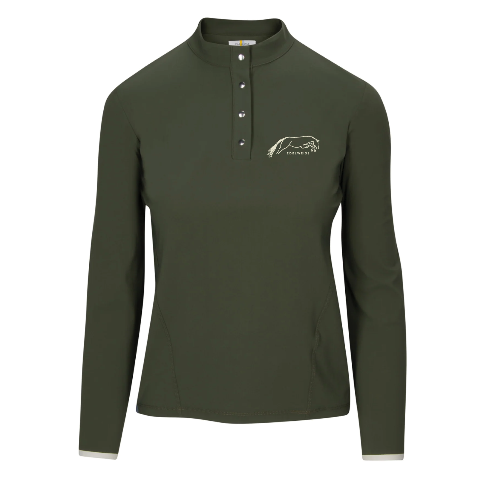 Edelweiss Farms Women's Callidae Long Sleeve Tech Polo